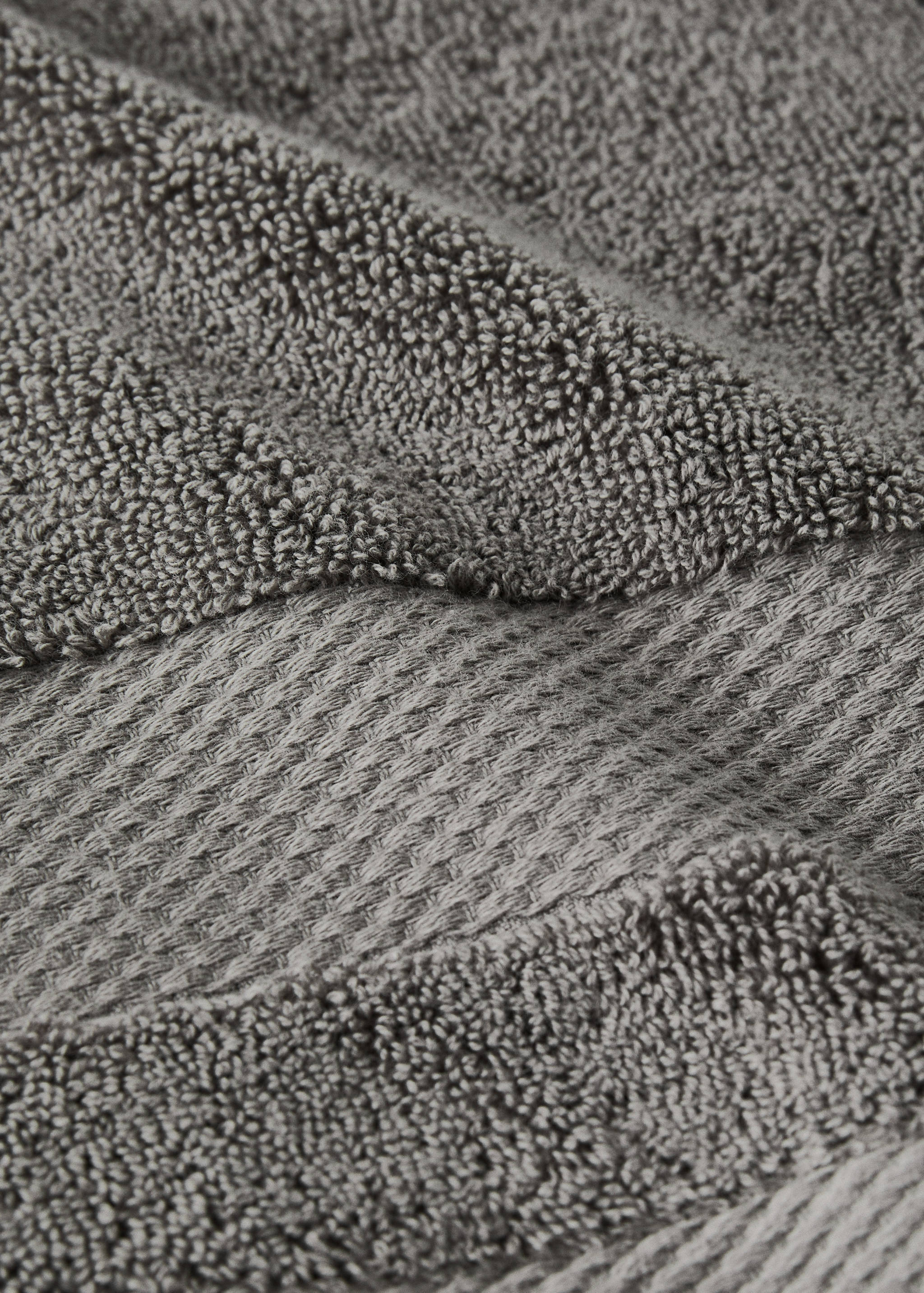 Extra-soft cotton face towel - Details of the article 1