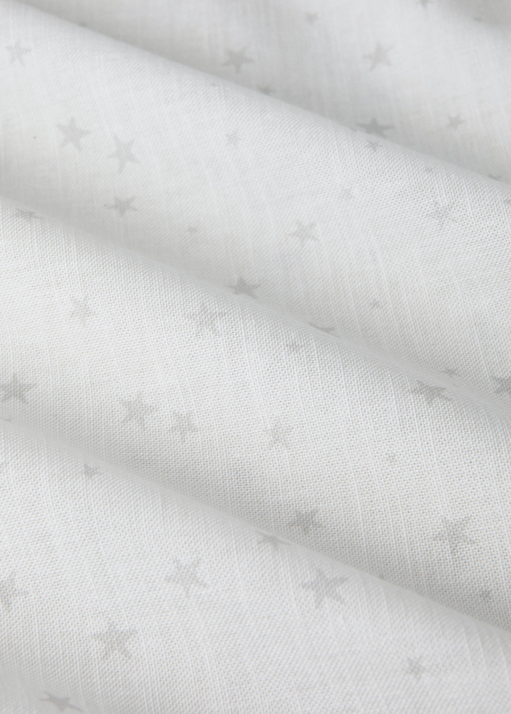Cotton curtain with star print - Details of the article 3