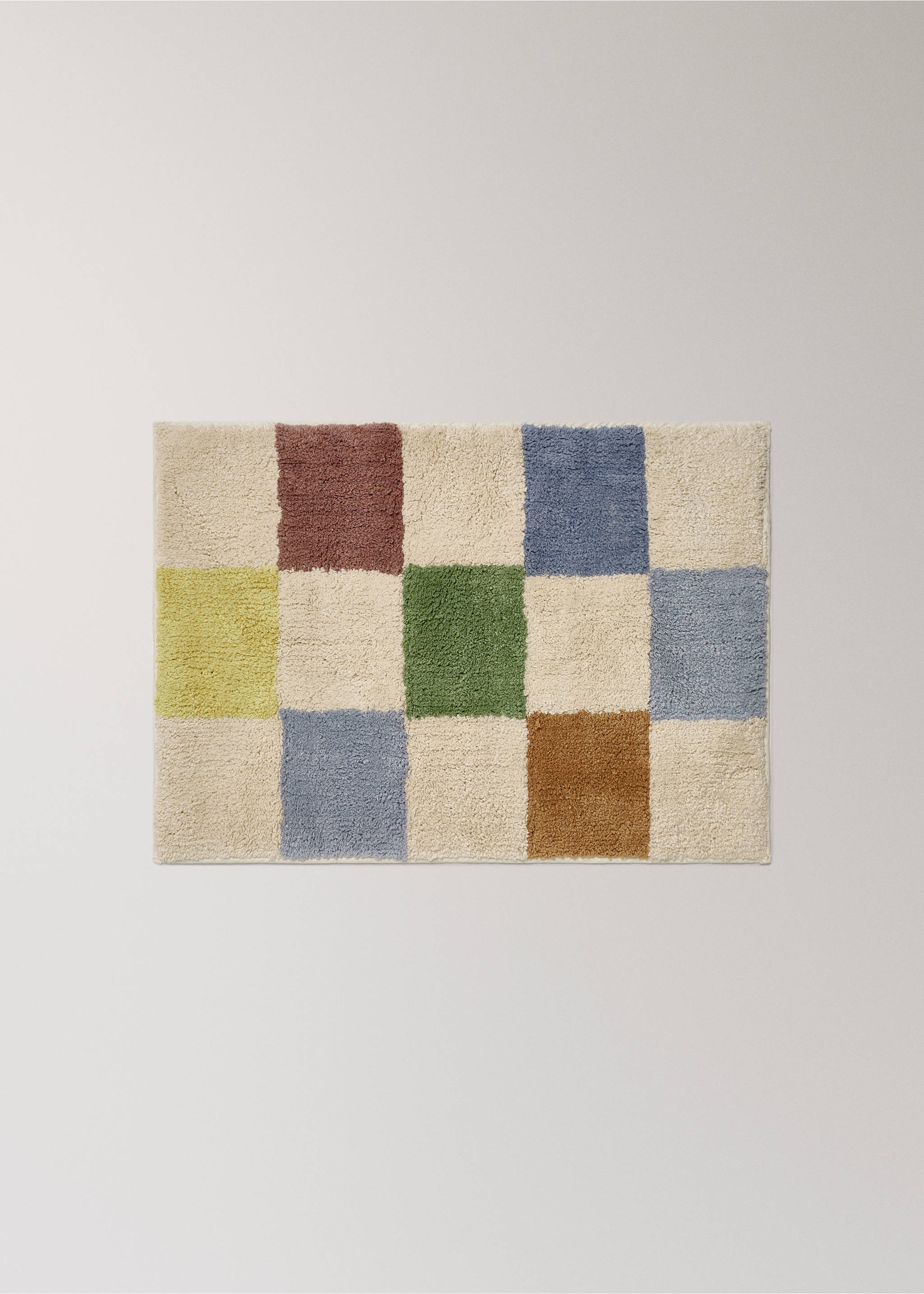 Children's coloured bathroom mat - Article without model, Off White. Ref: 17051571-00.