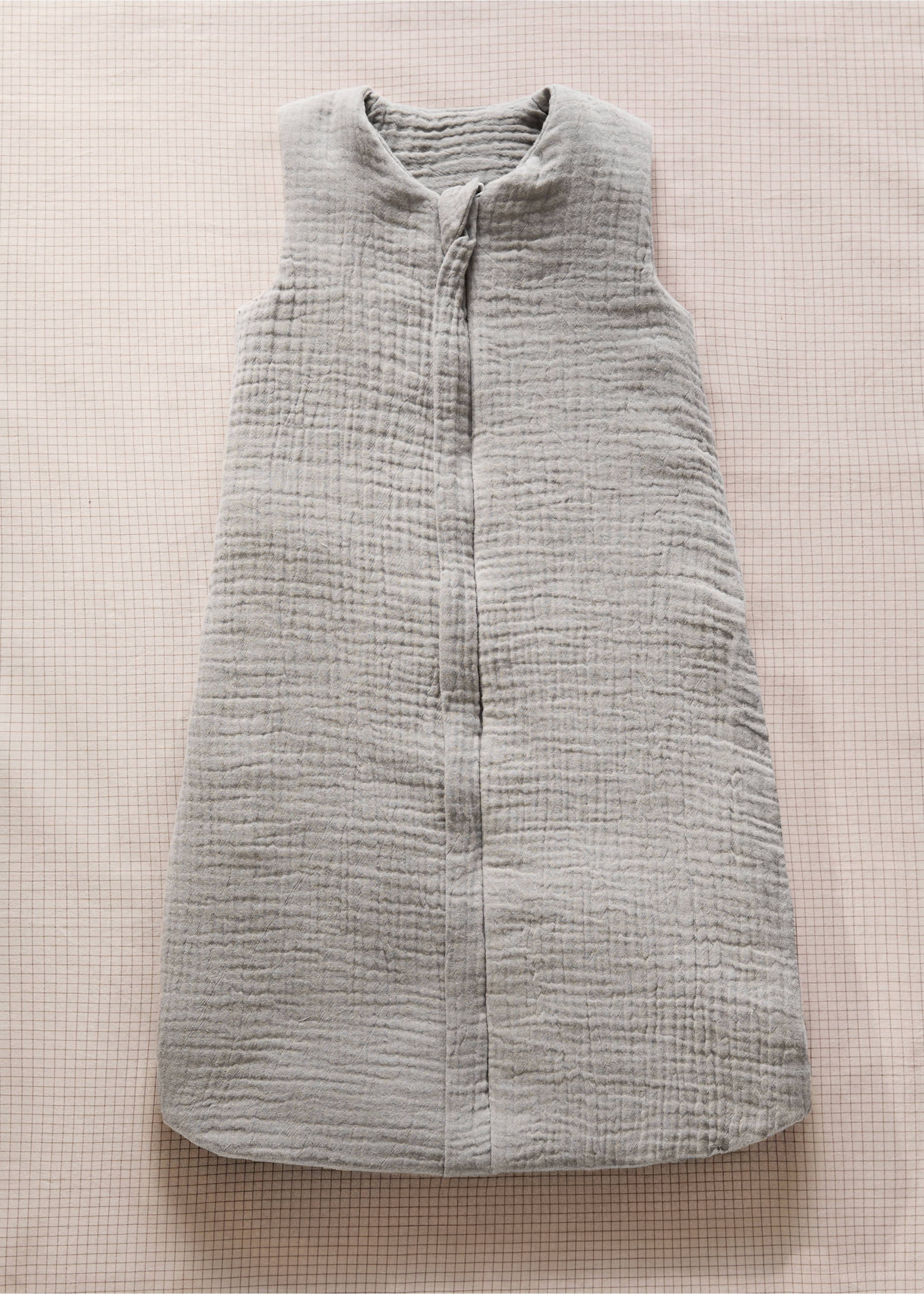 Cotton muslin stroller sack - General plane, Medium Brown. Ref: 17051572-00.