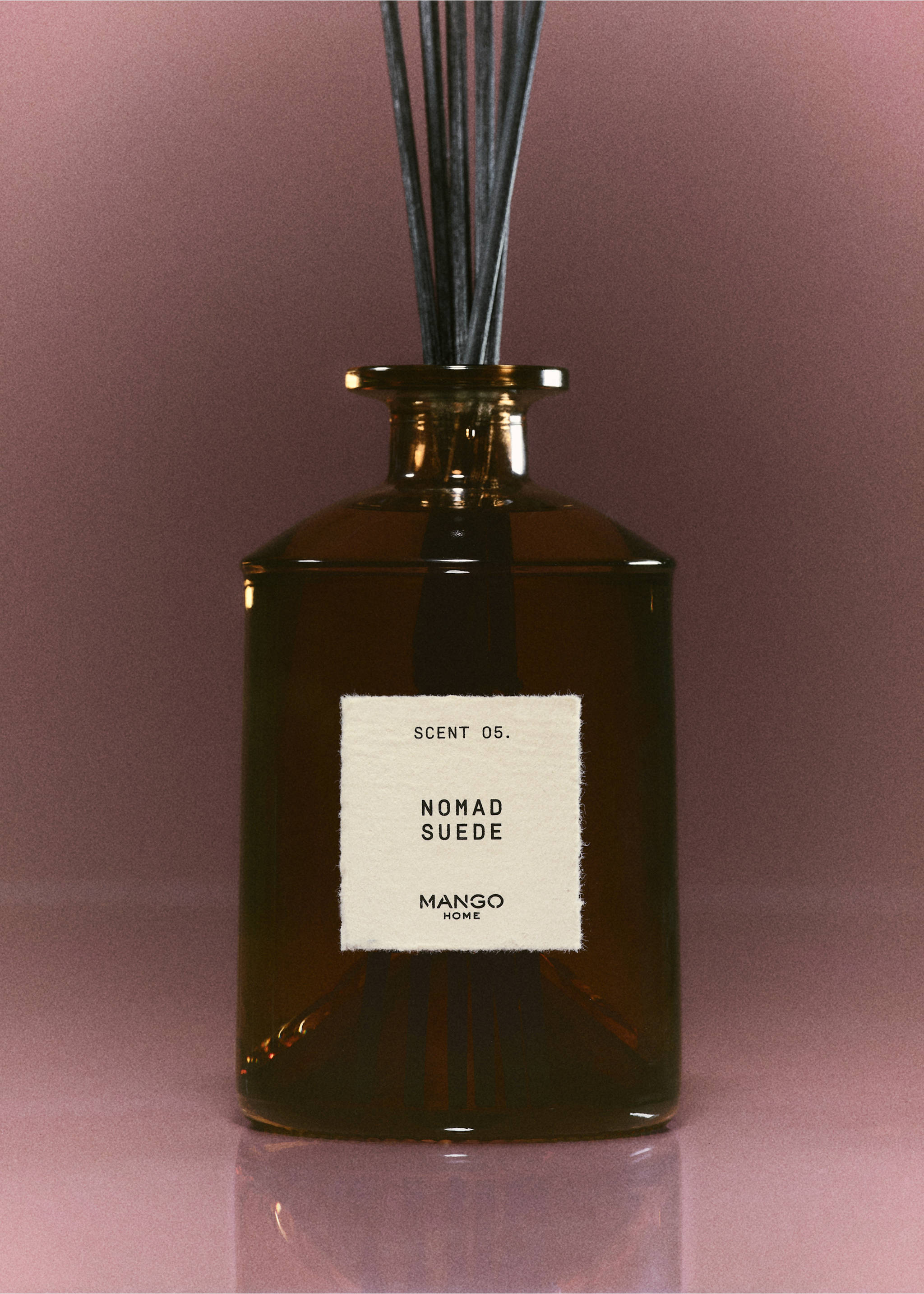 Diffuseur de parfum mikado NOMAD SUEDE 500 ml - Plan général, Marron. Ref: 17051588-00.