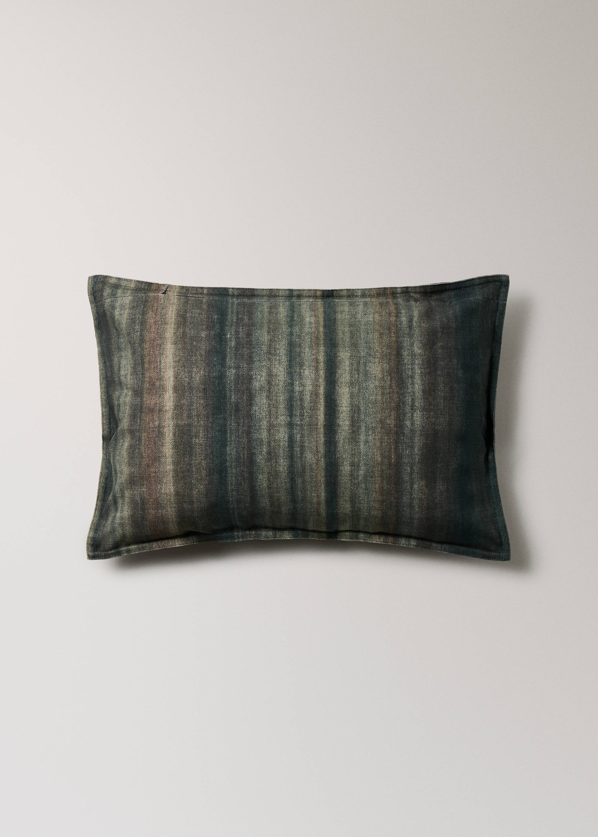 Cotton striped cushion cover 40x60 cm - Details of the article 1