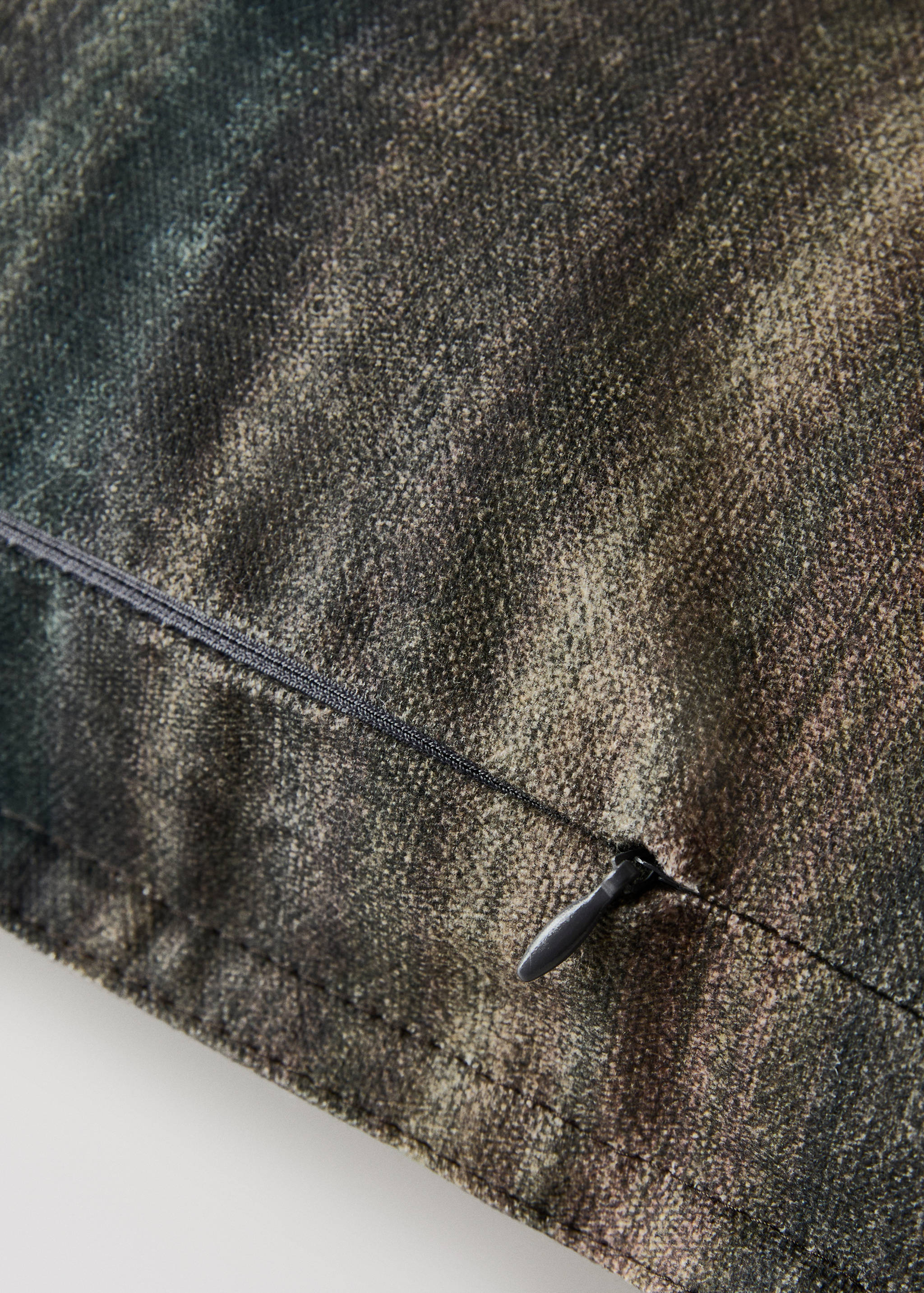 Cotton striped cushion cover 40x60 cm - Details of the article 2