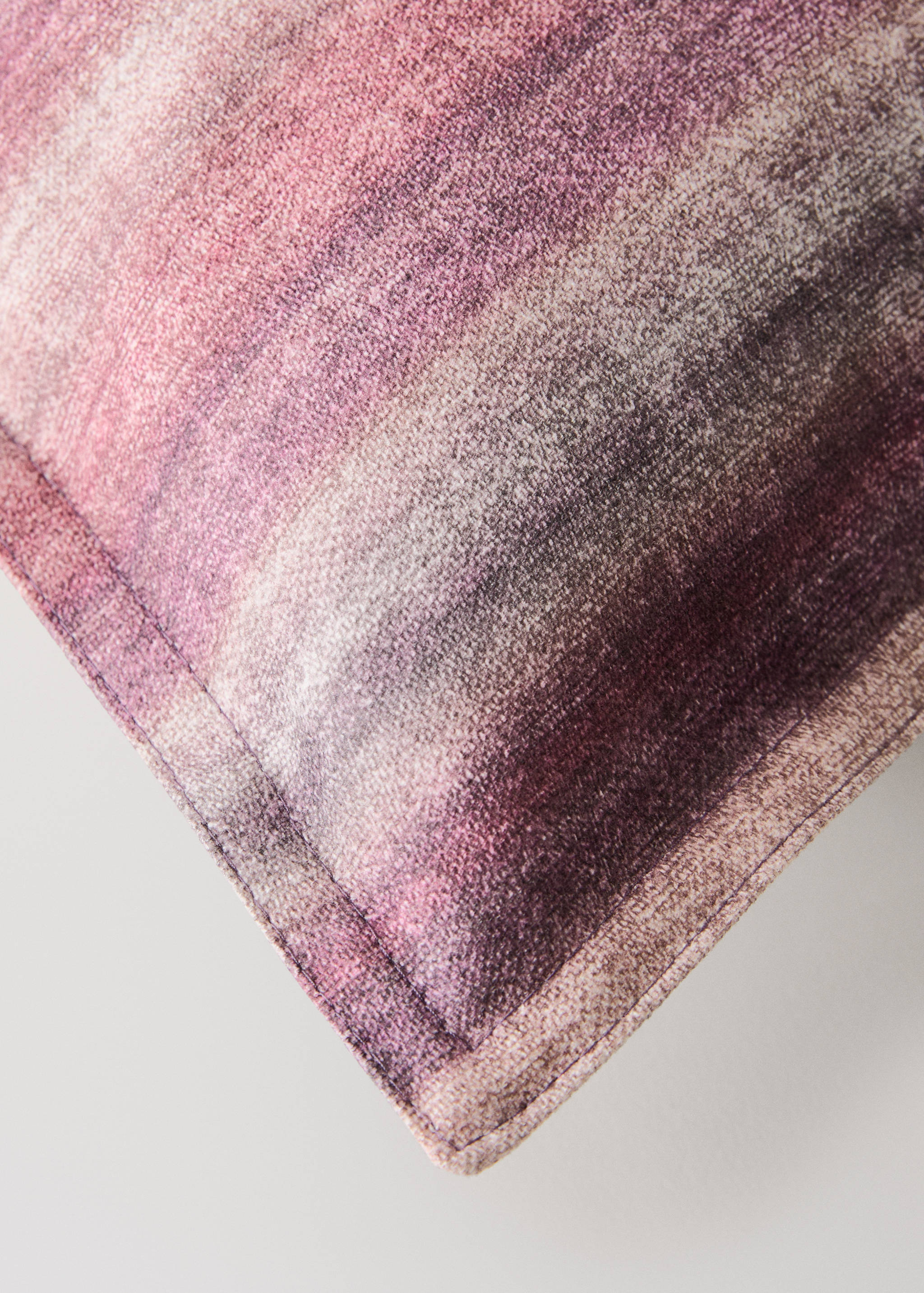 Cotton striped cushion cover 40x60 cm - Details of the article 3