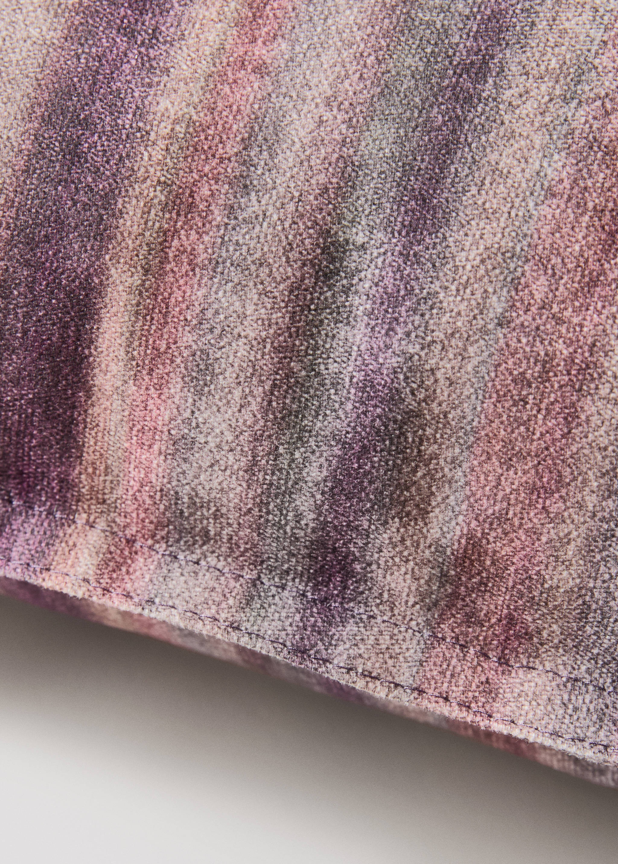 Cotton striped cushion cover 40x60 cm - Details of the article 4