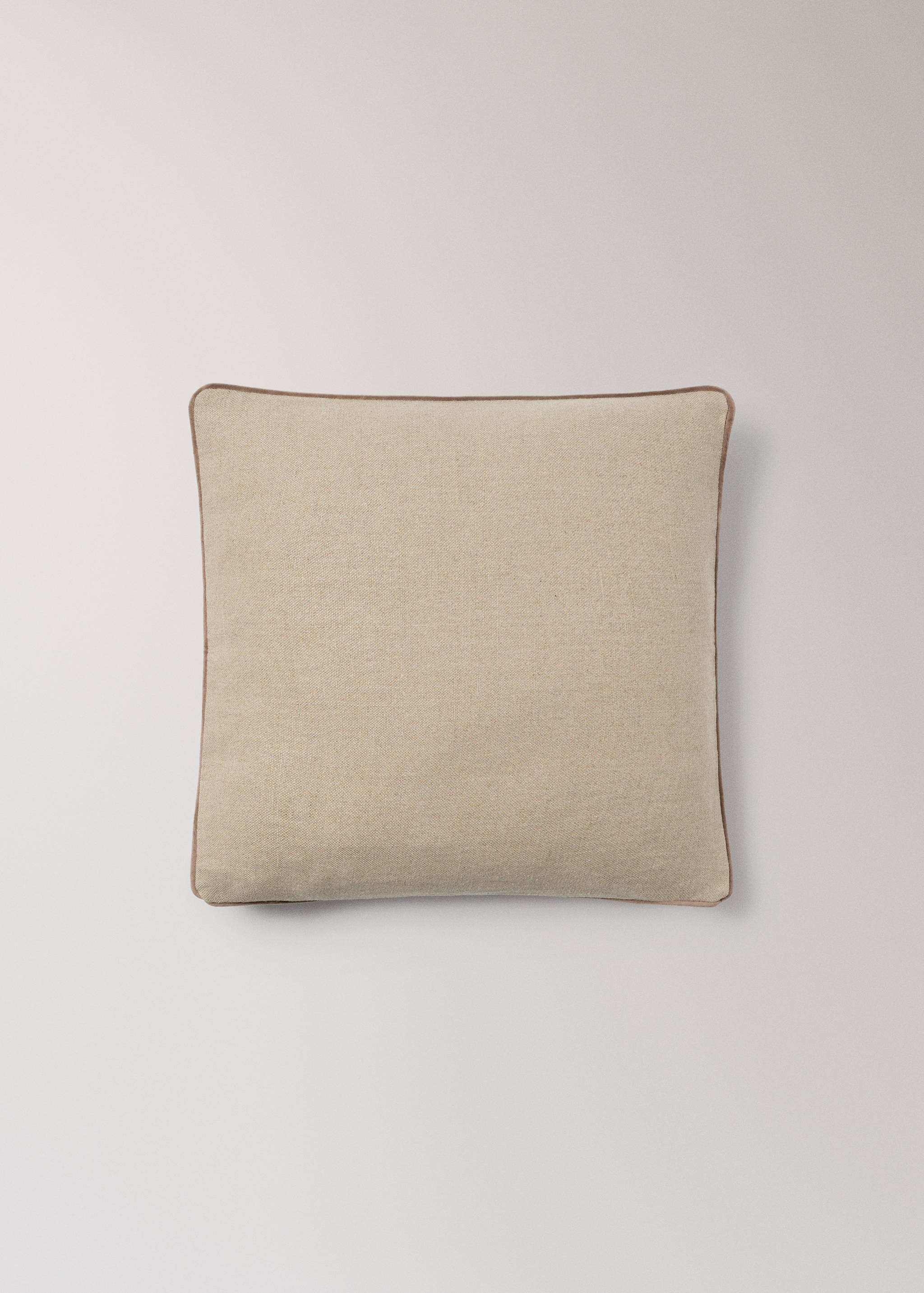 Leinen-Kissenhülle mit Blumenprint 50x50 cm - Detail des Artikels 1