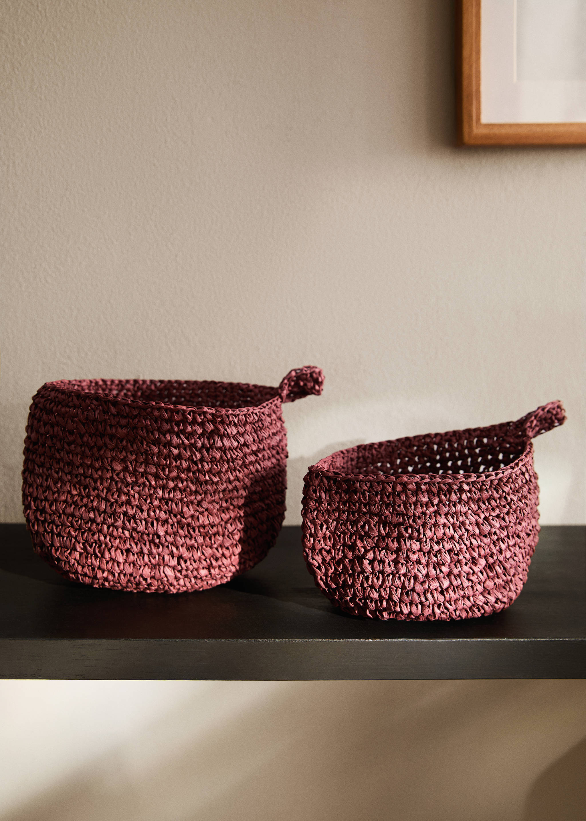 Panier en papier à suspendre - Plan général