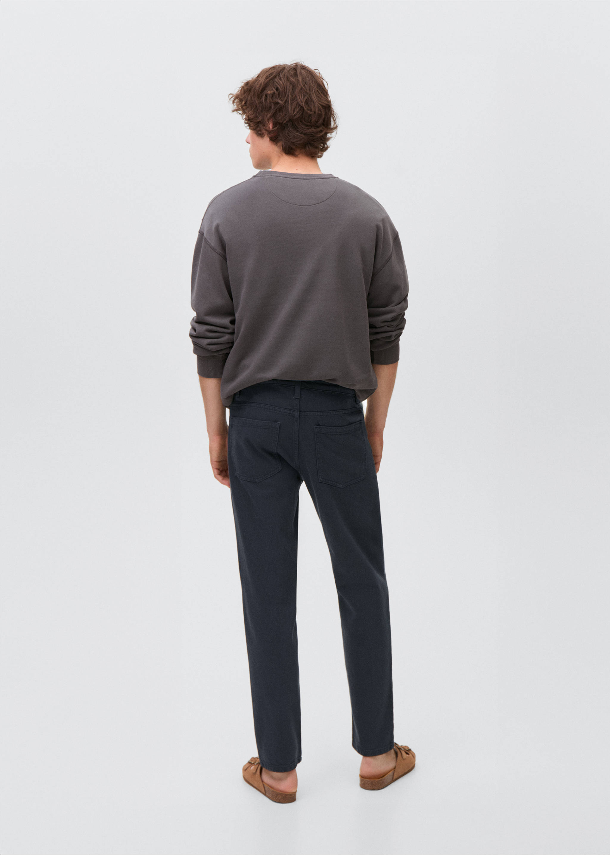 Jeans regular fit - Reverso del artículo, Azul marino. Ref: 17052534-00.