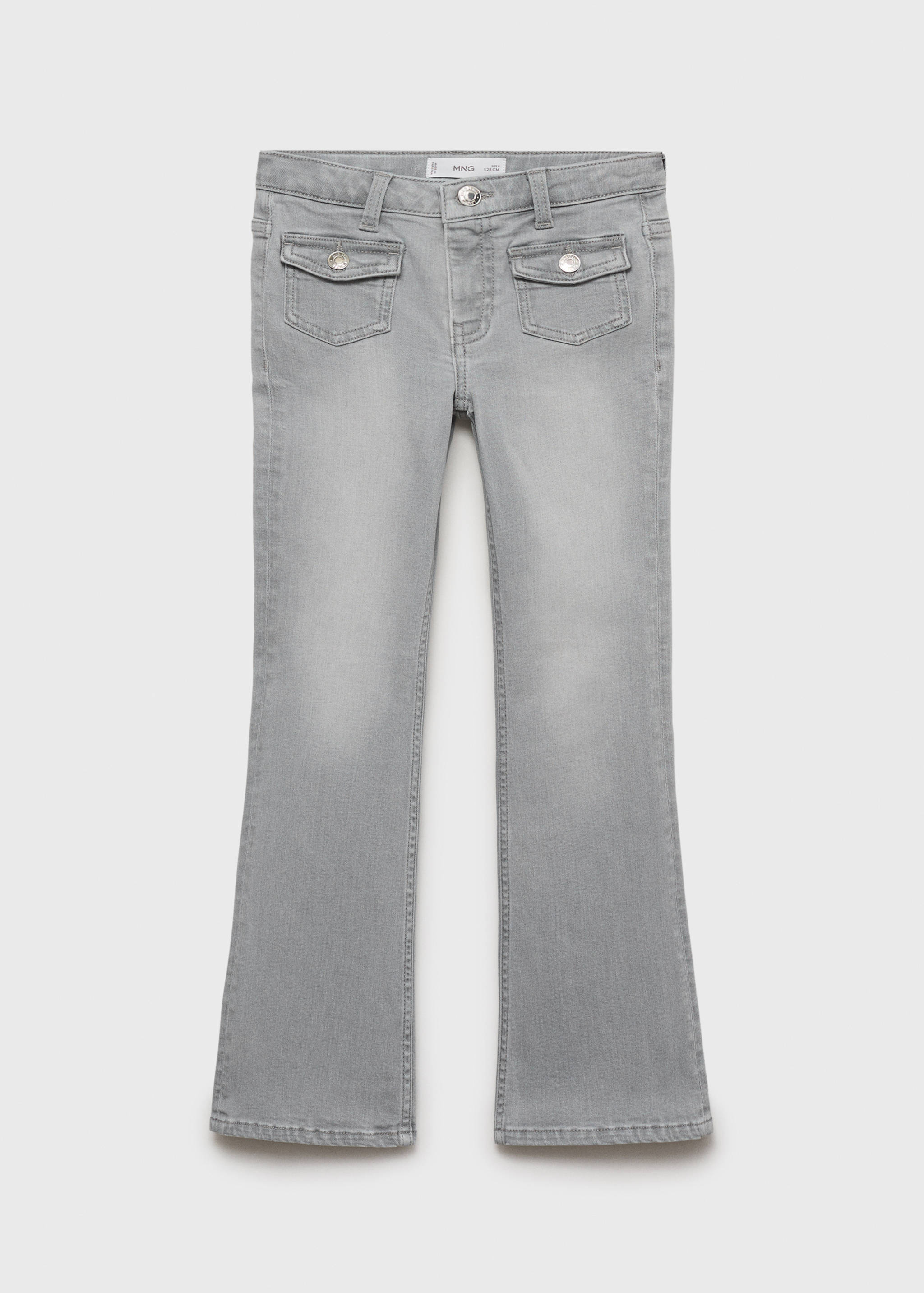 Flared jeans with pocket - Article without model