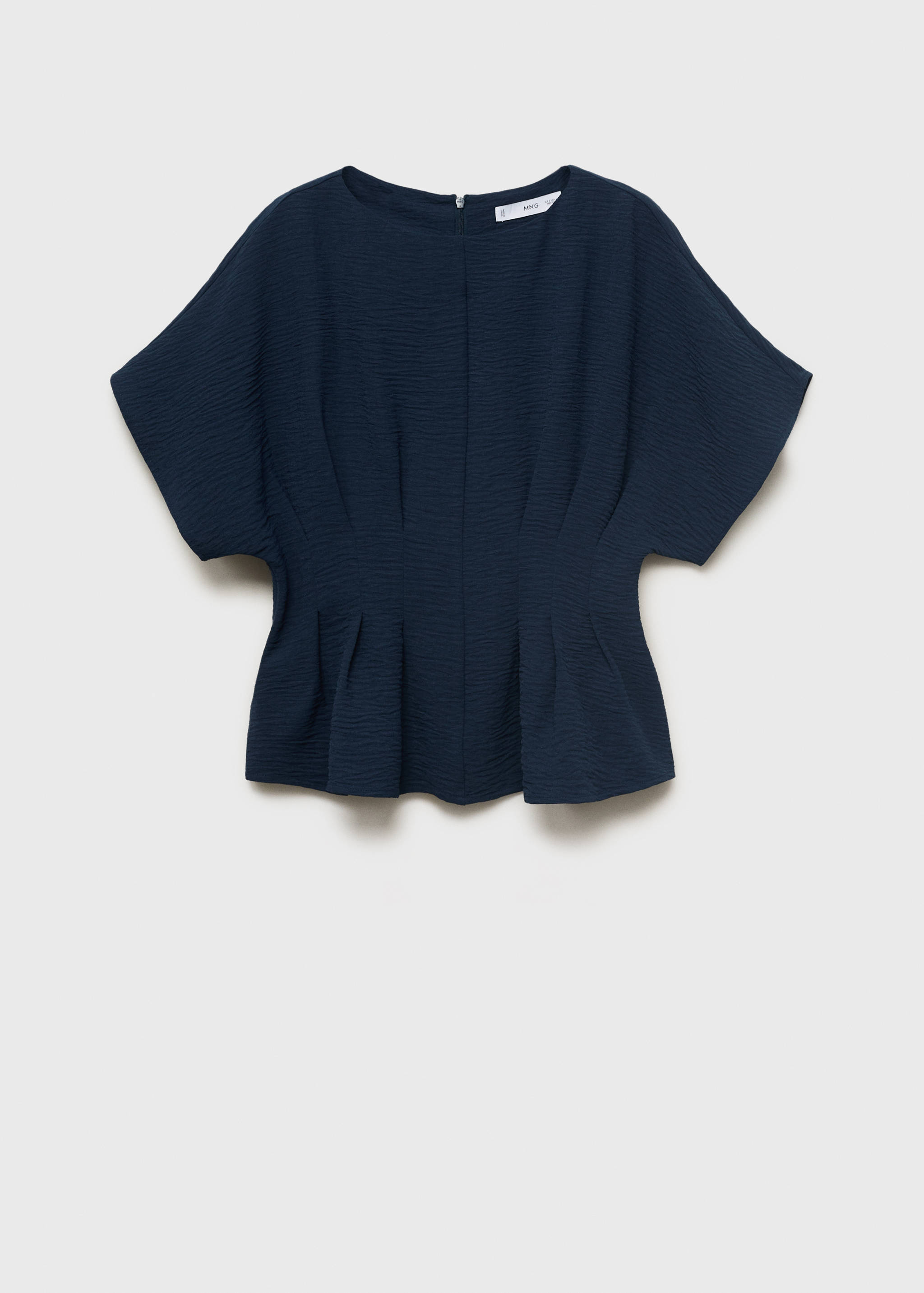 Fitted peplum blouse - Article without model