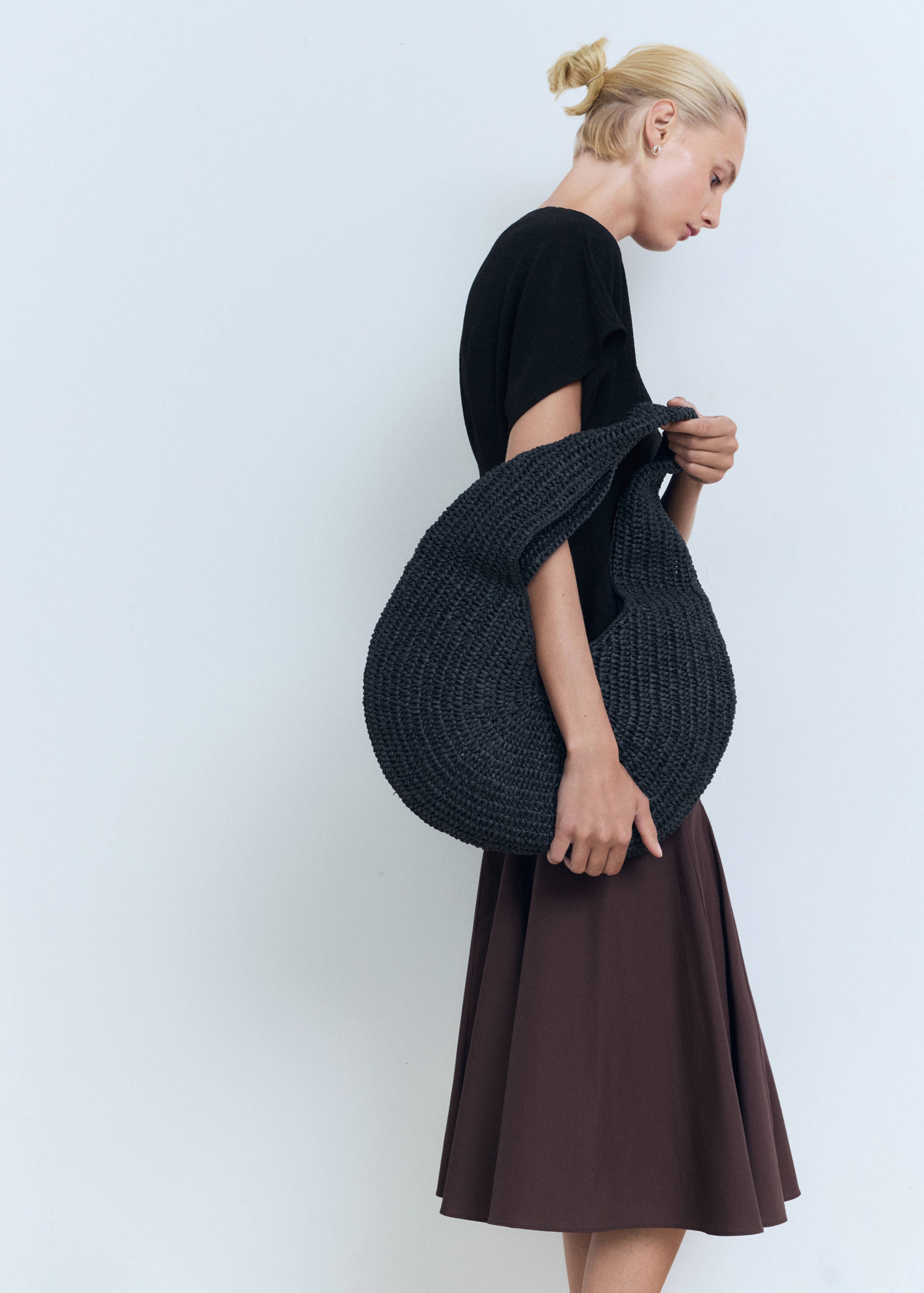 Blusa peplum justa - Pormenor do artigo 2