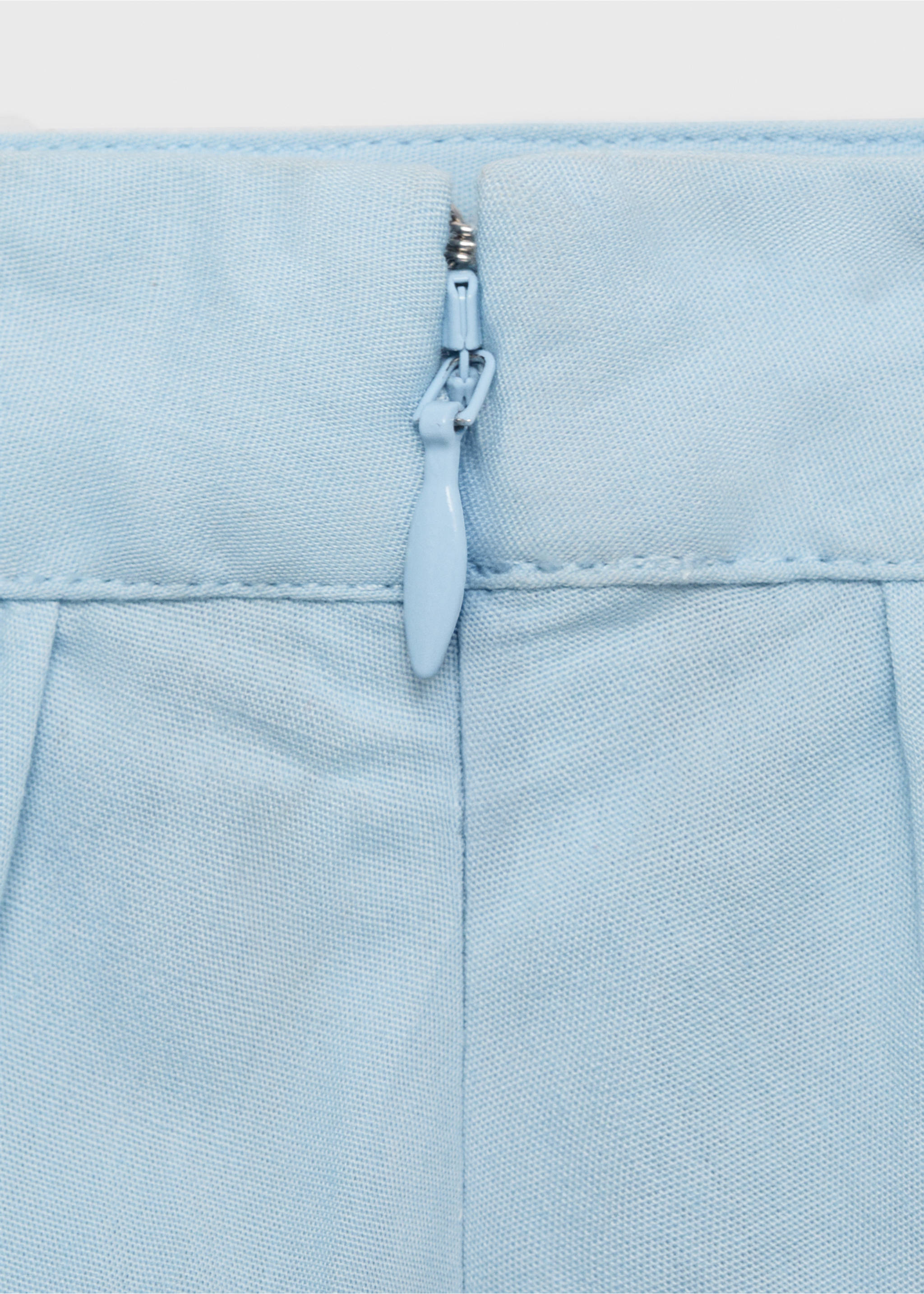 Jupe broderie base festonnée - Détail de l'article 0, Bleu ciel. Ref: 17052538-00.