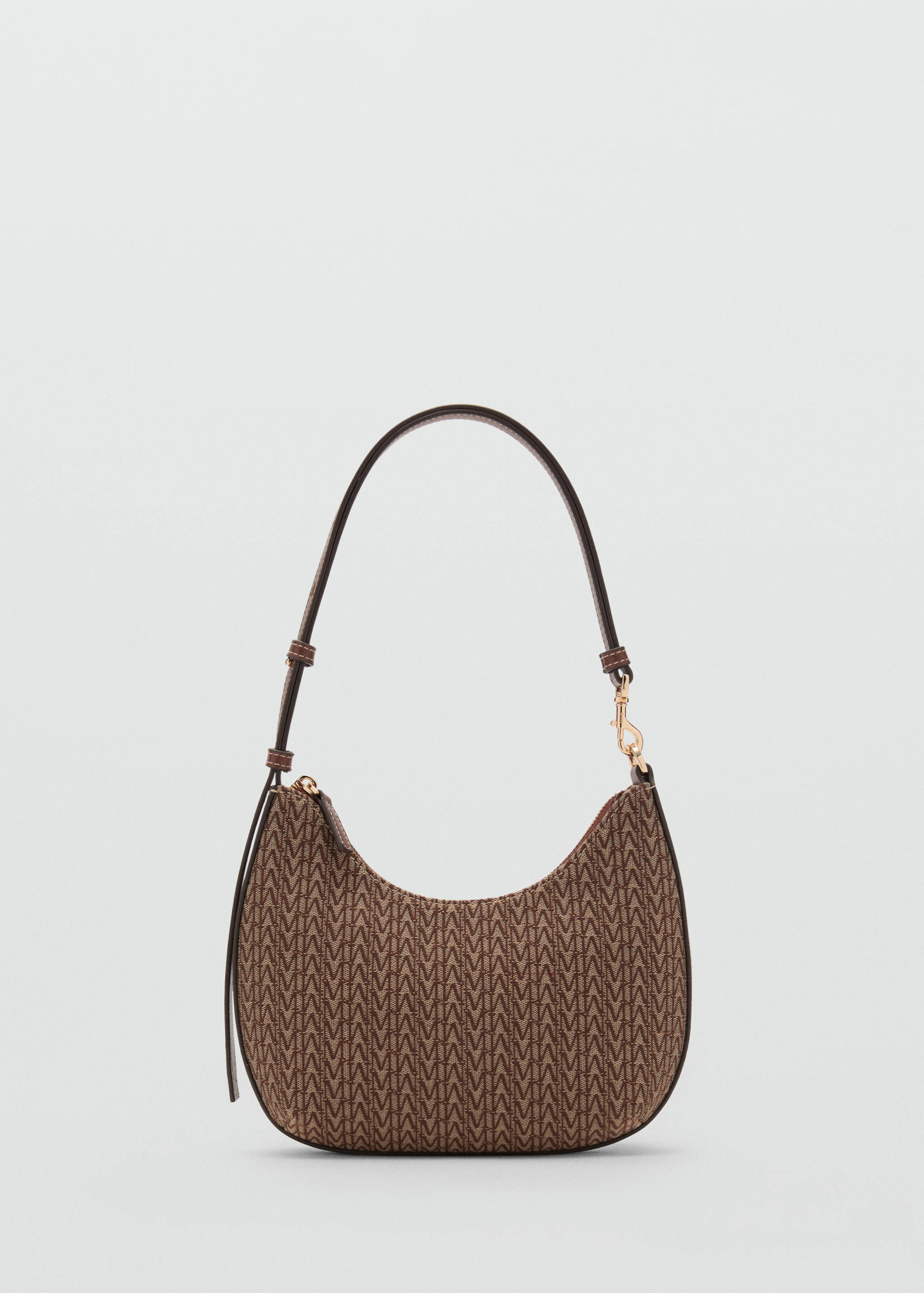 Jacquard shoulder bag with logo - Article without model