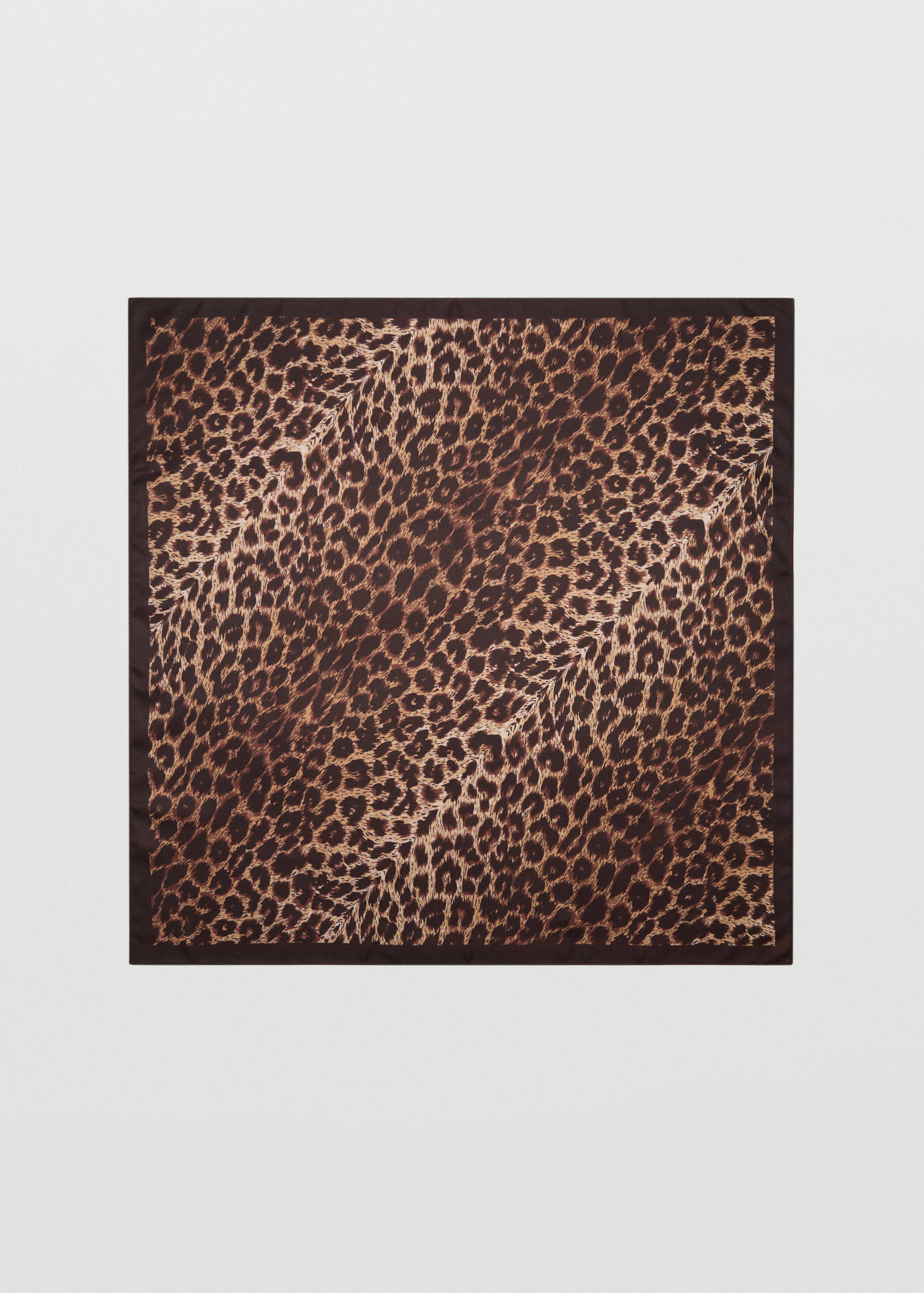 Pañuelo satinado leopardo - Artículo sin modelo