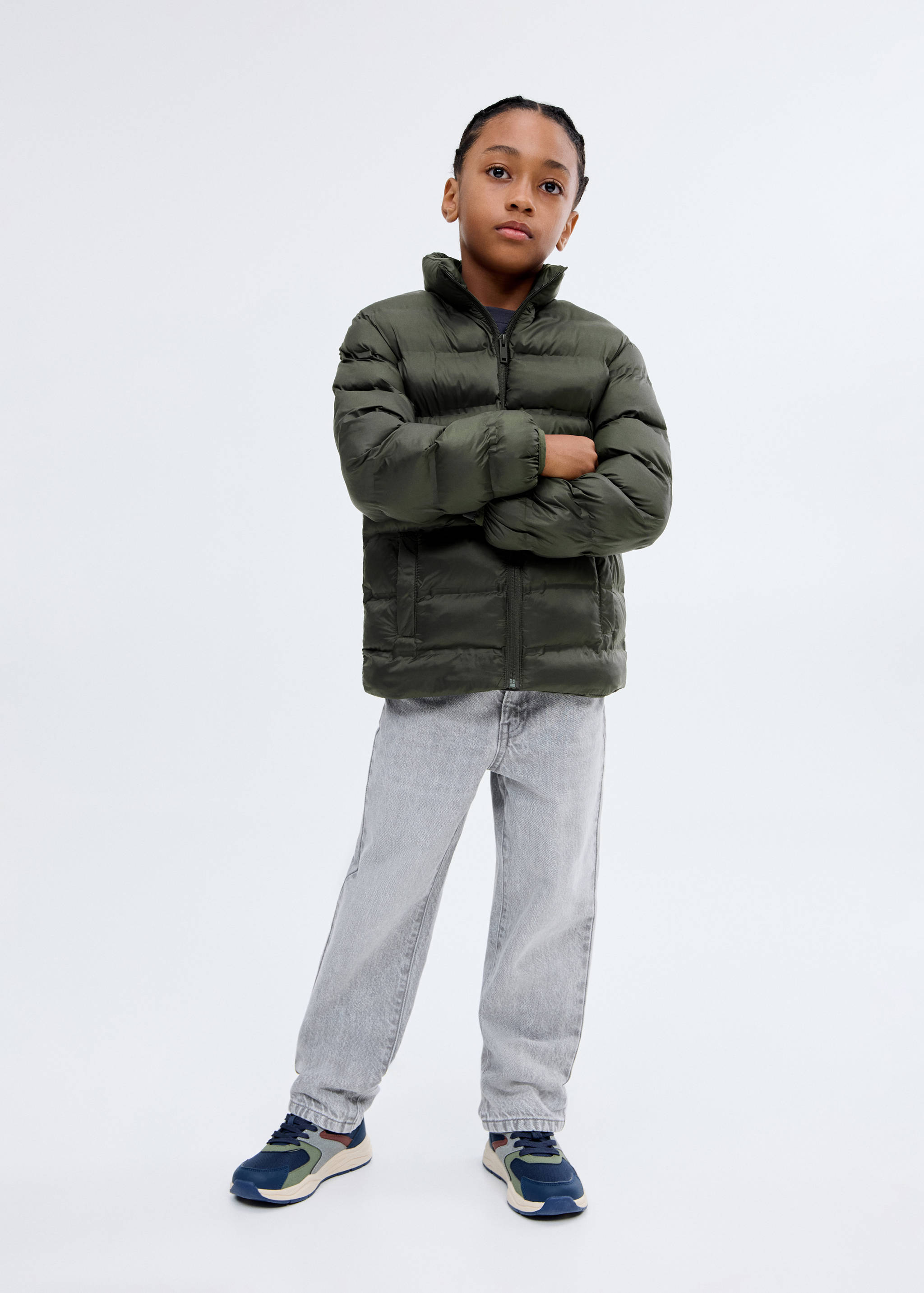 Quilted jacket - General plane