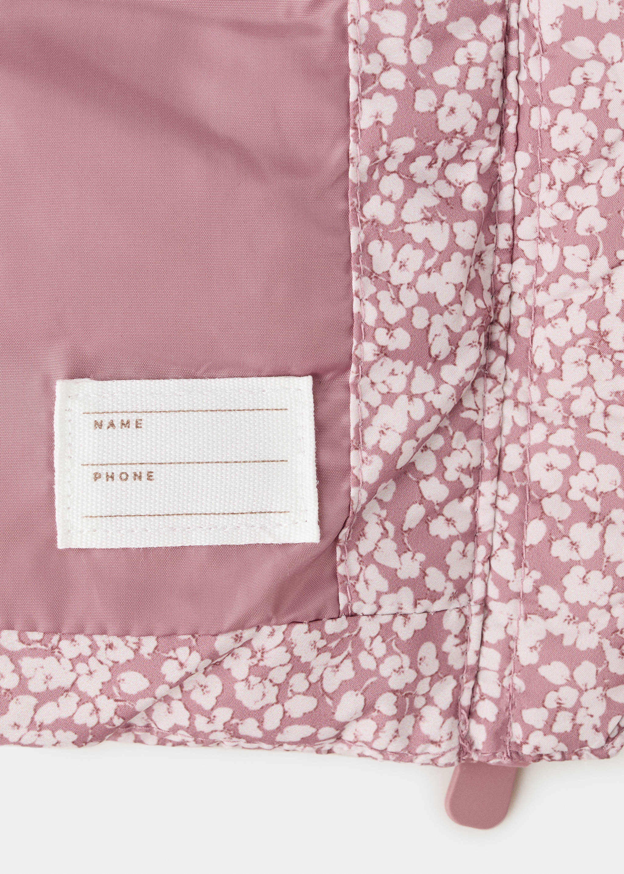 Anorak floral capucha - Detalle del artículo 0
