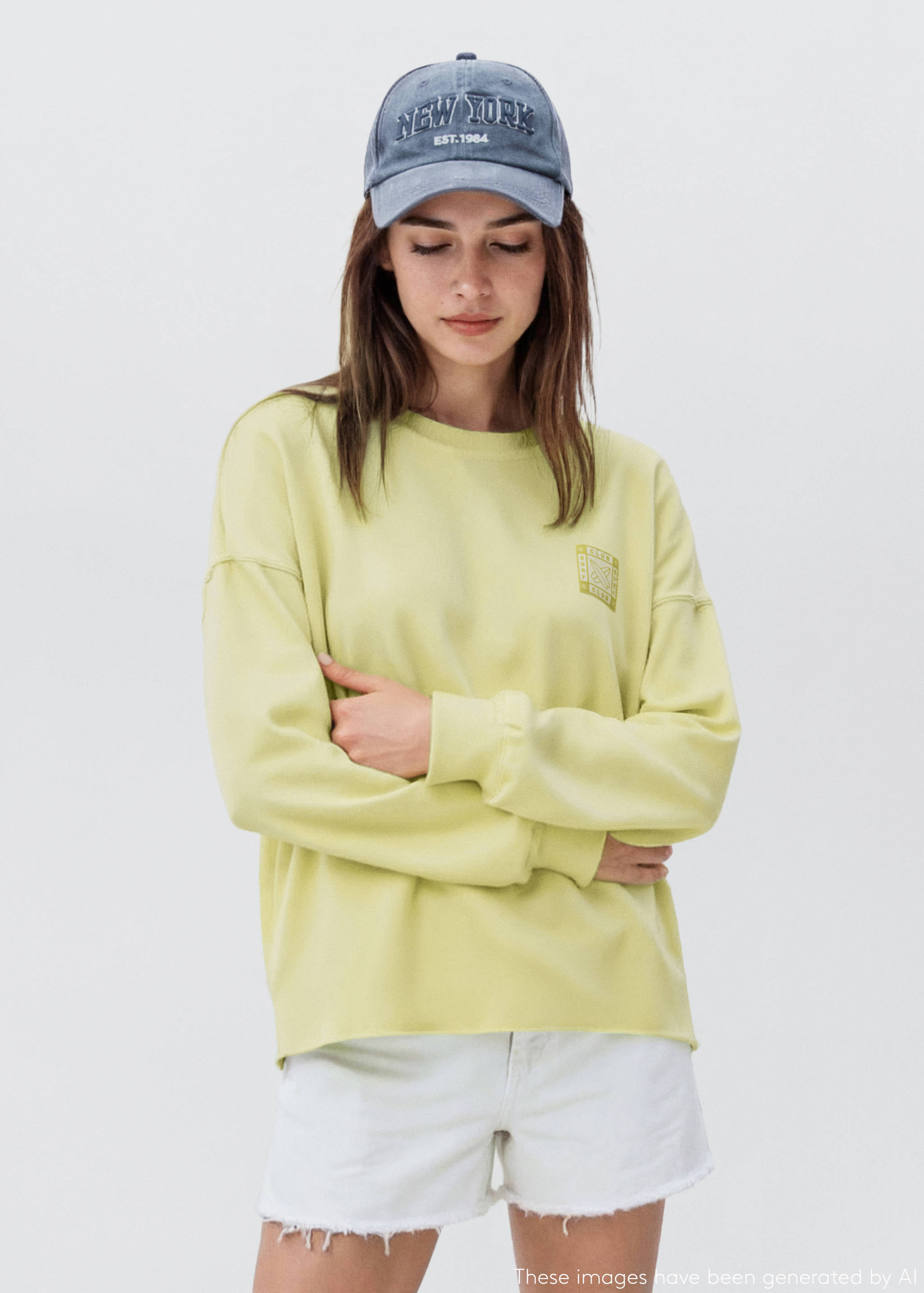 Sweat-shirt oversize imprimé - Détail de l'article 1