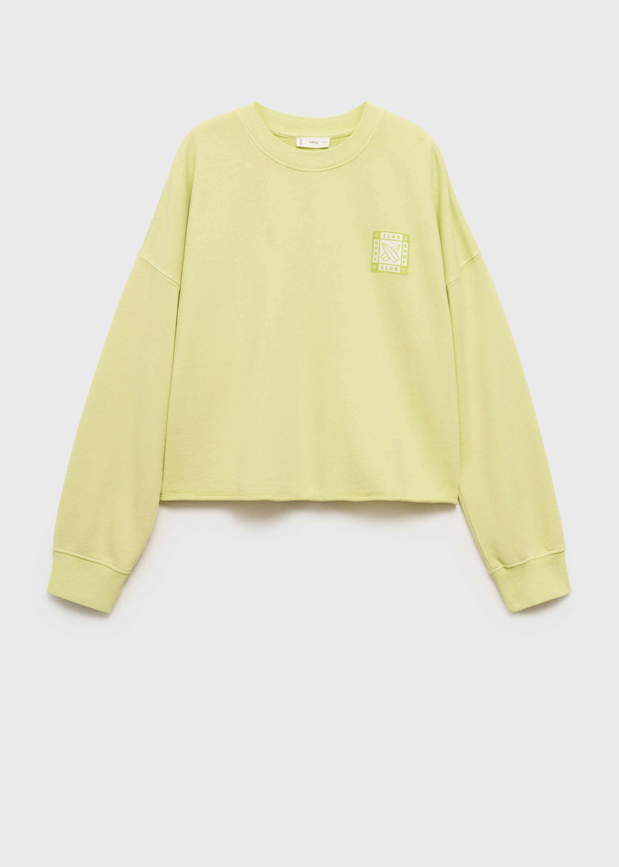 Sudadera oversize estampada - Artículo sin modelo