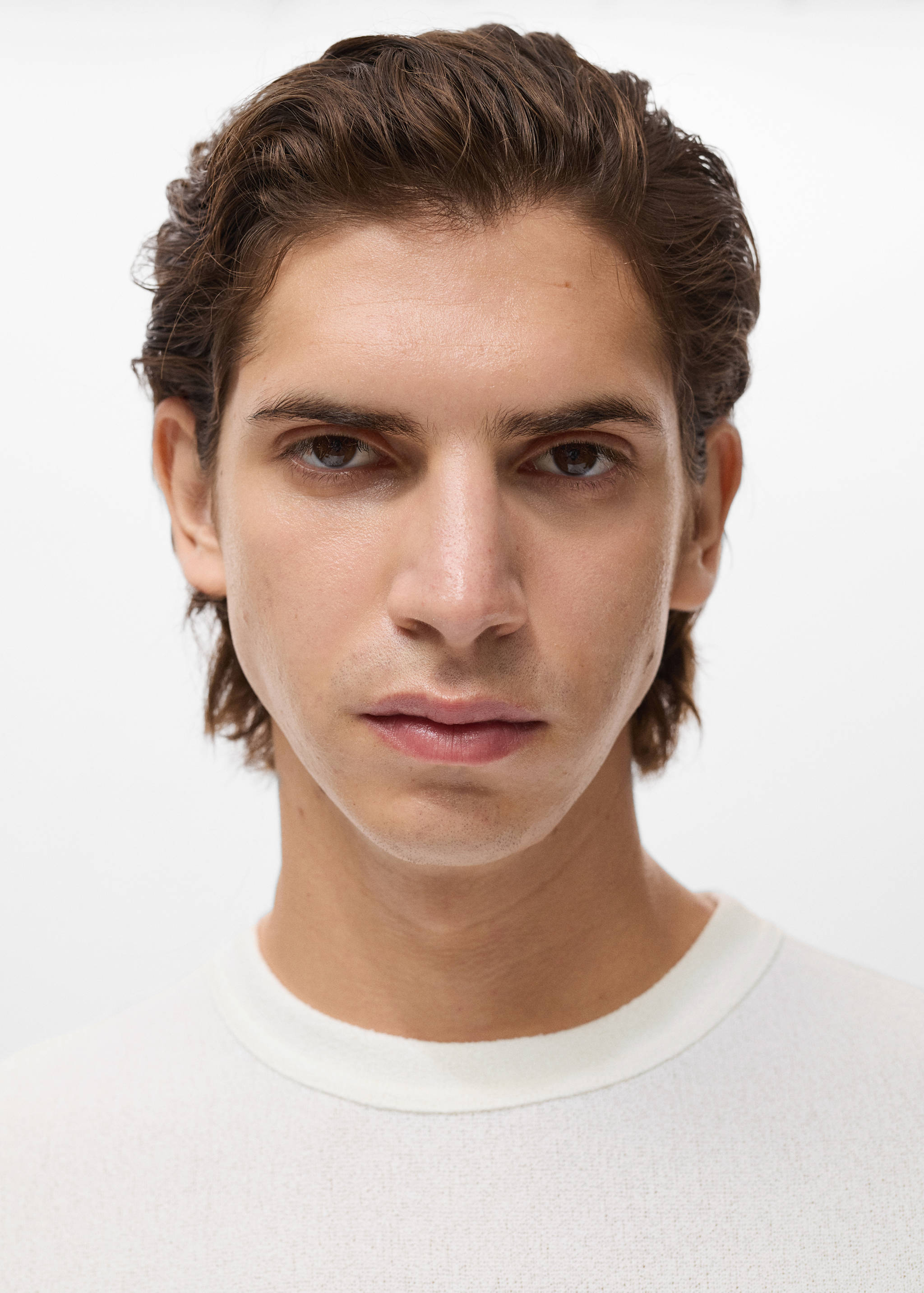 Fine-knit T-shirt - Details of the article 1