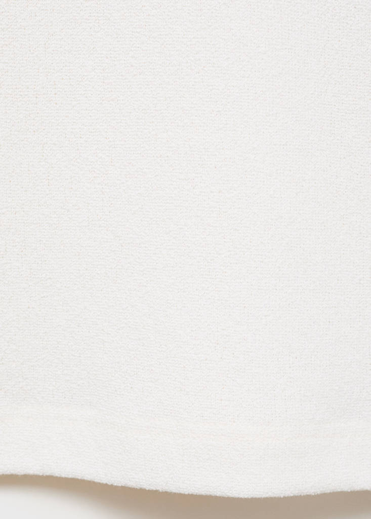 Fine-knit T-shirt — Off White