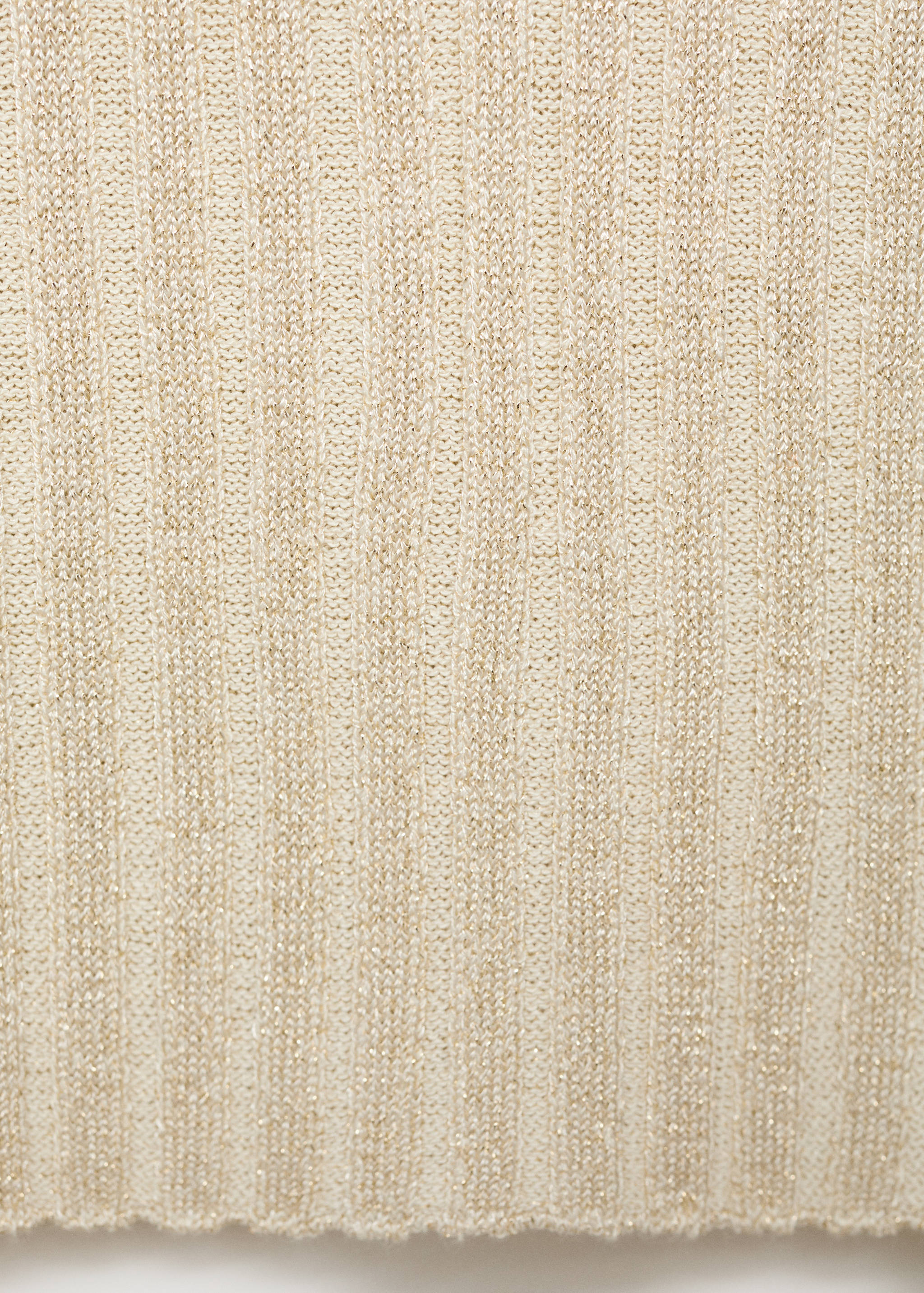 Fine ribbed knit top - Details of the article 0