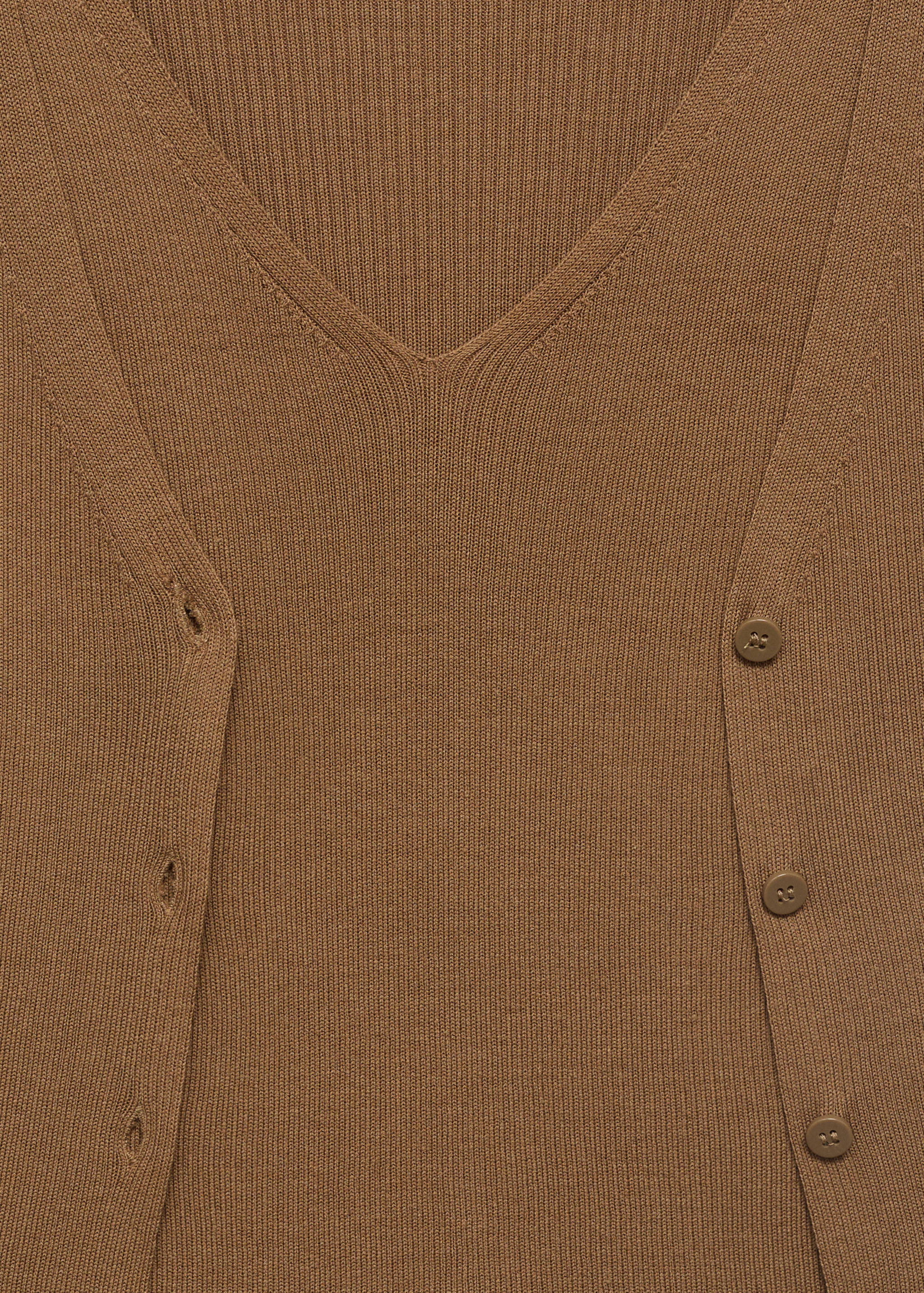 Mixed ribbed sweater - Details of the article 8
