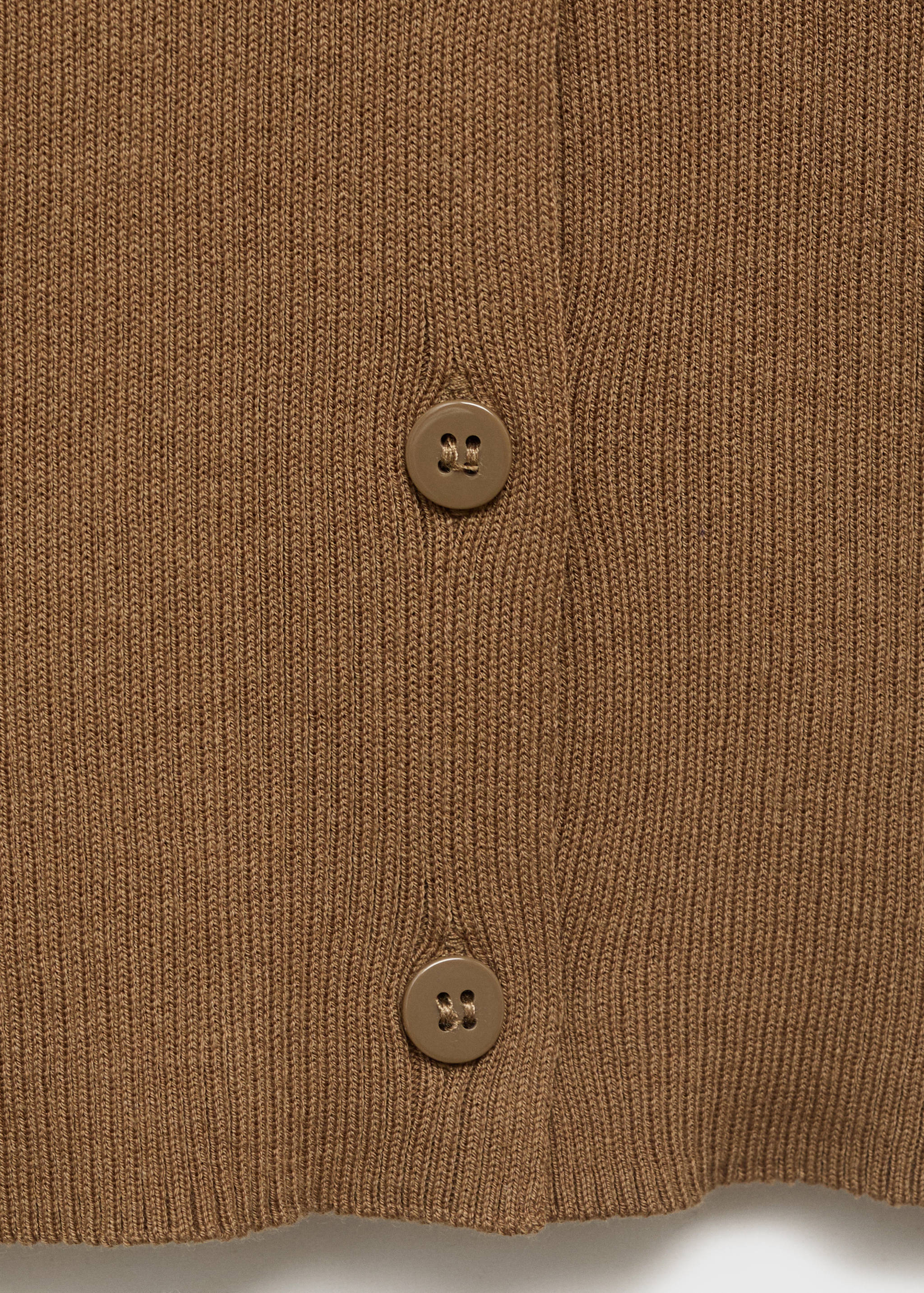 Mixed ribbed sweater - Details of the article 0