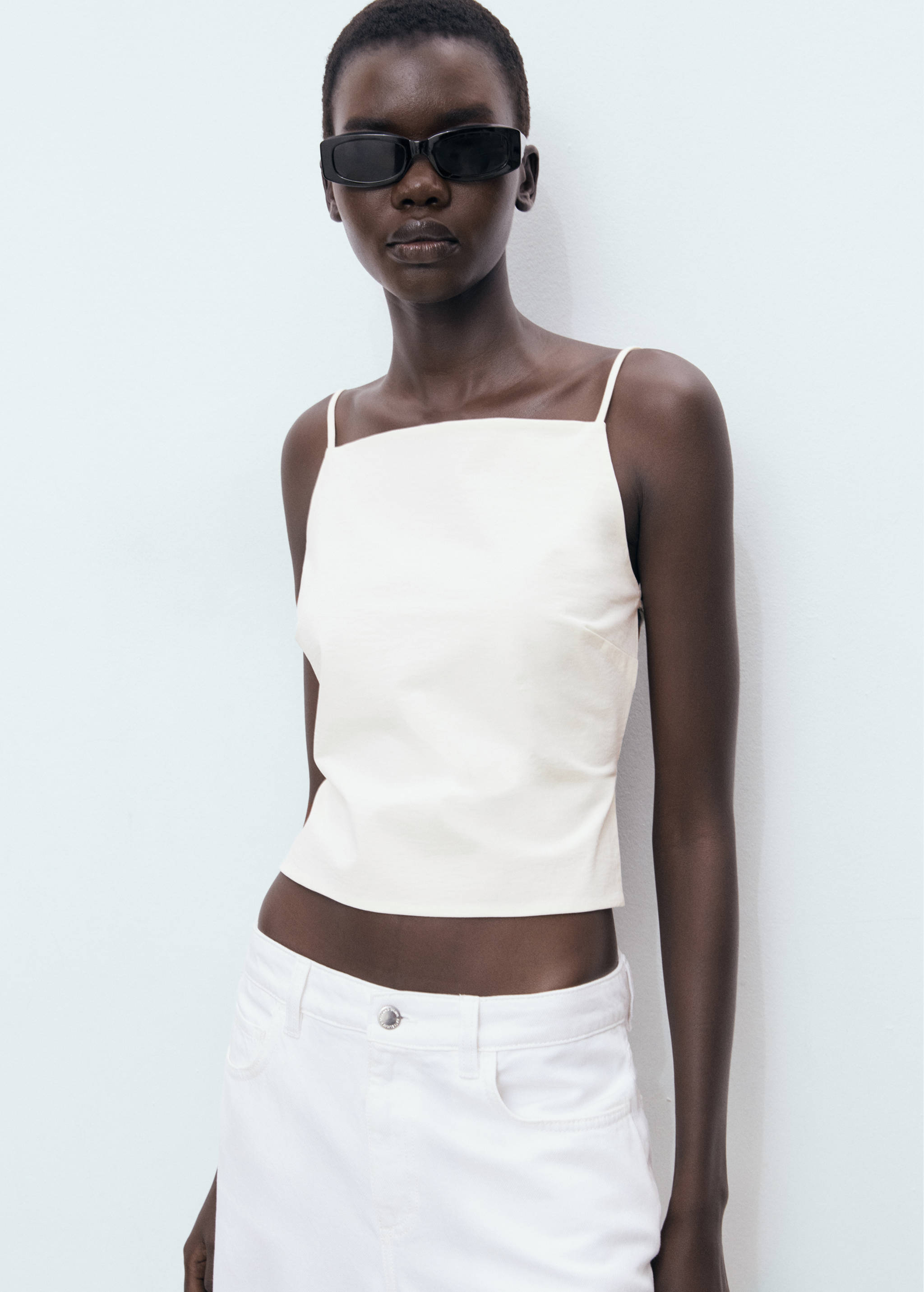 Open-back top - Medium plane