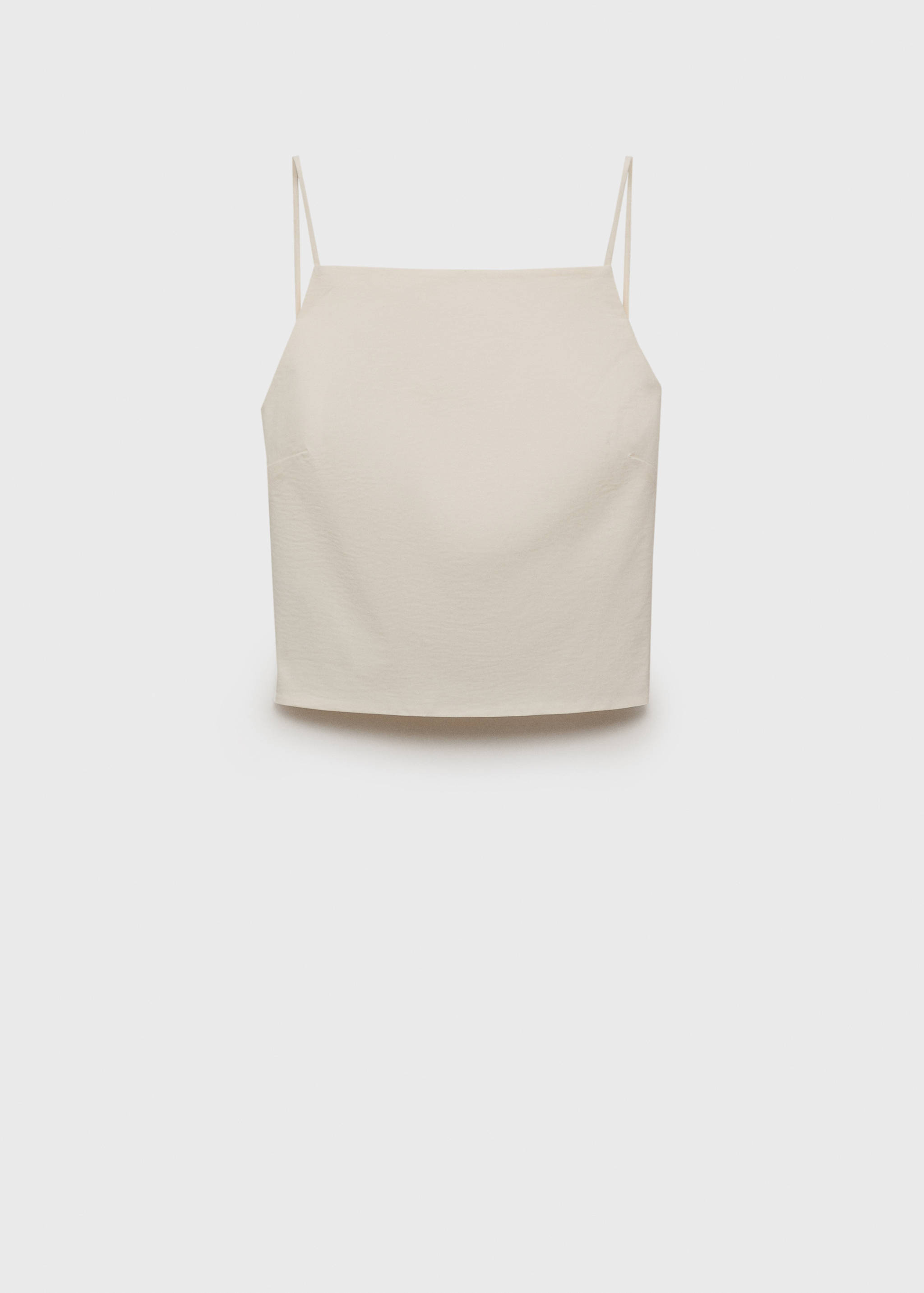 Open-back top - Article without model