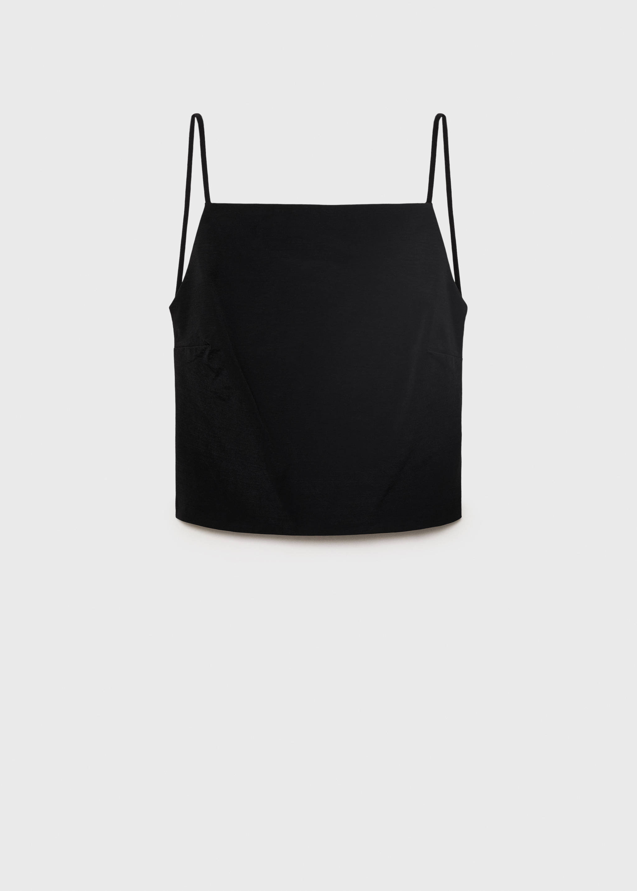 Open-back top - Article without model