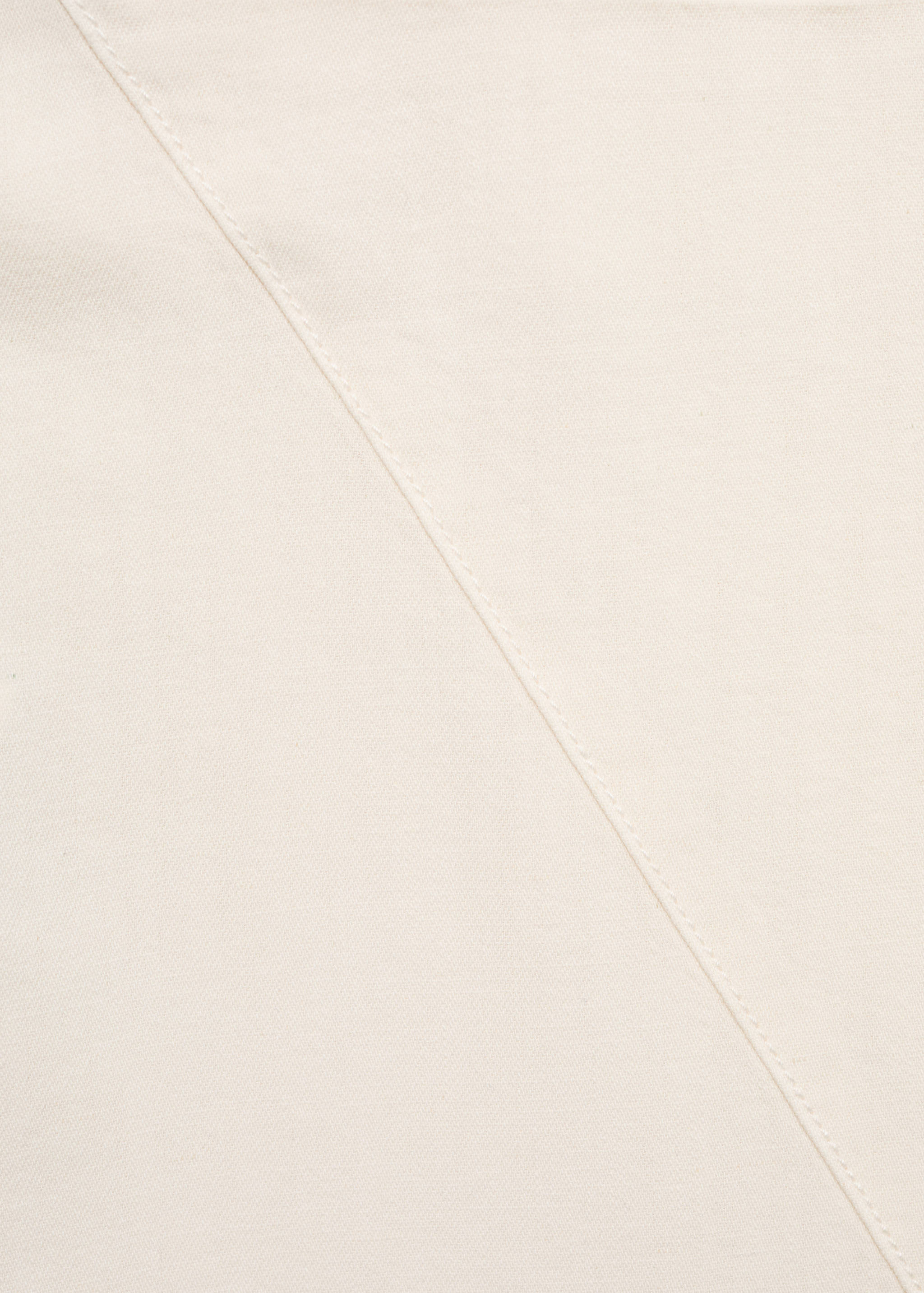 Asymmetrical cotton midi-skirt - Details of the article 8