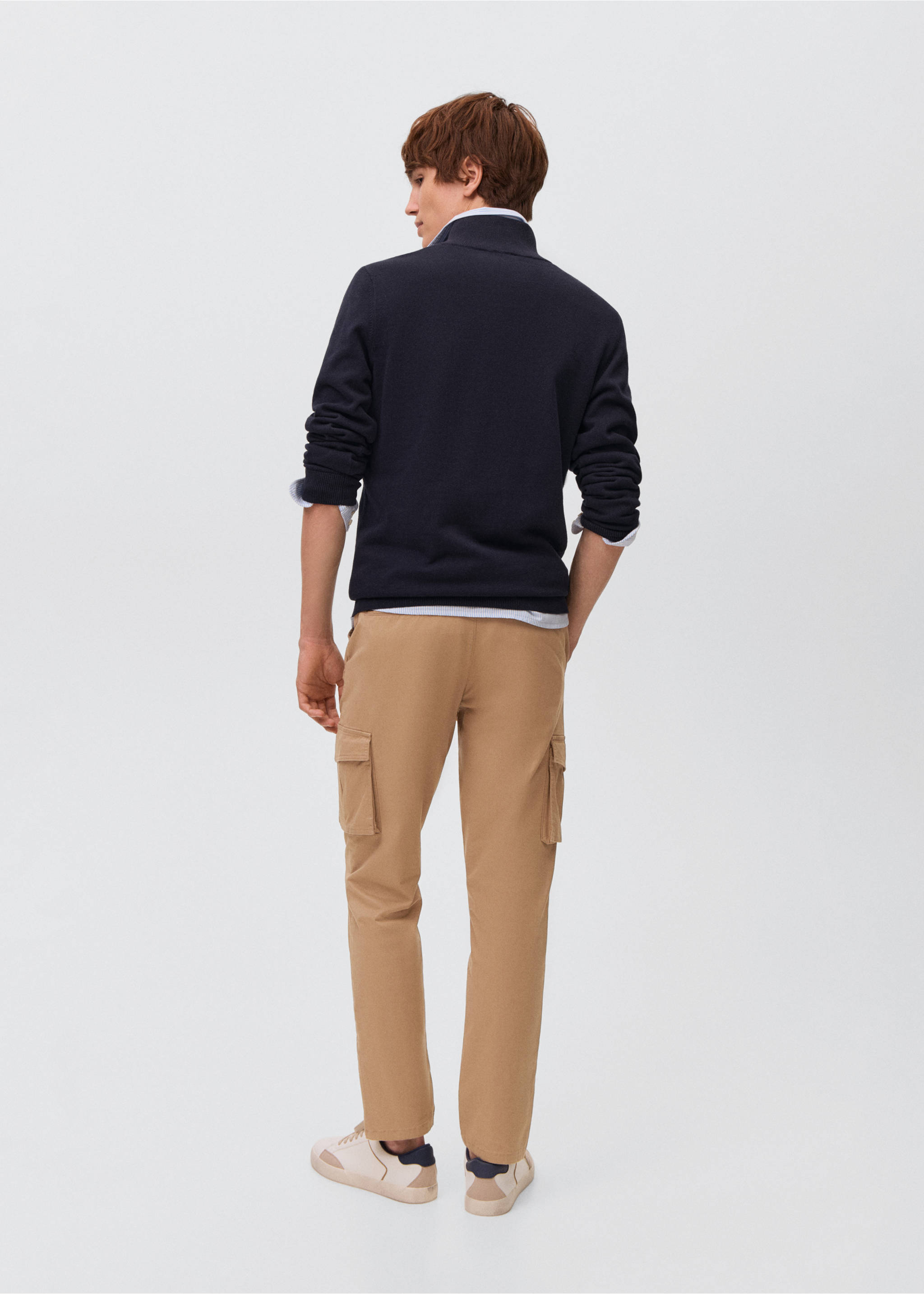 Pantalón cargo - Reverso del artículo, Beige. Ref: 17052912-00.