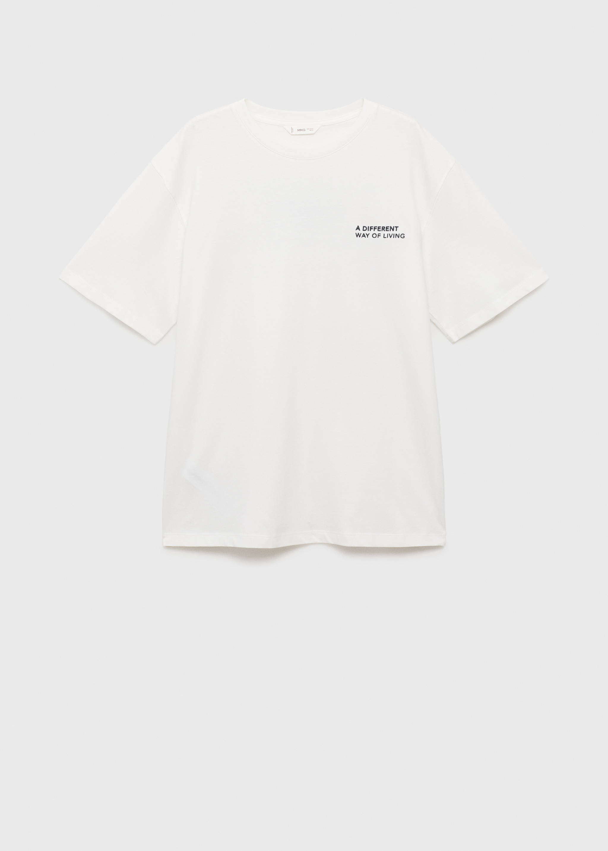 Mintás pamut póló - Termék modell nélkül