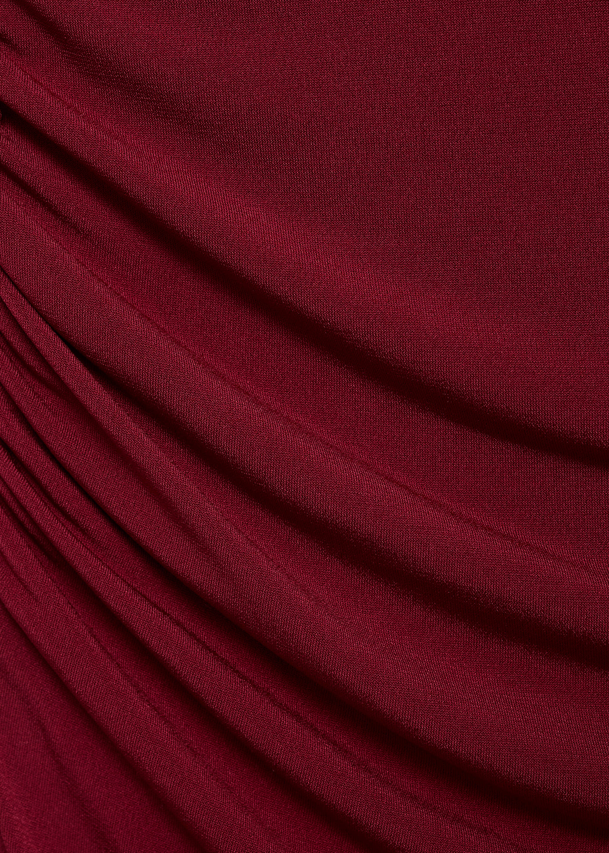 Draped dress with jewel detail - Details of the article 0