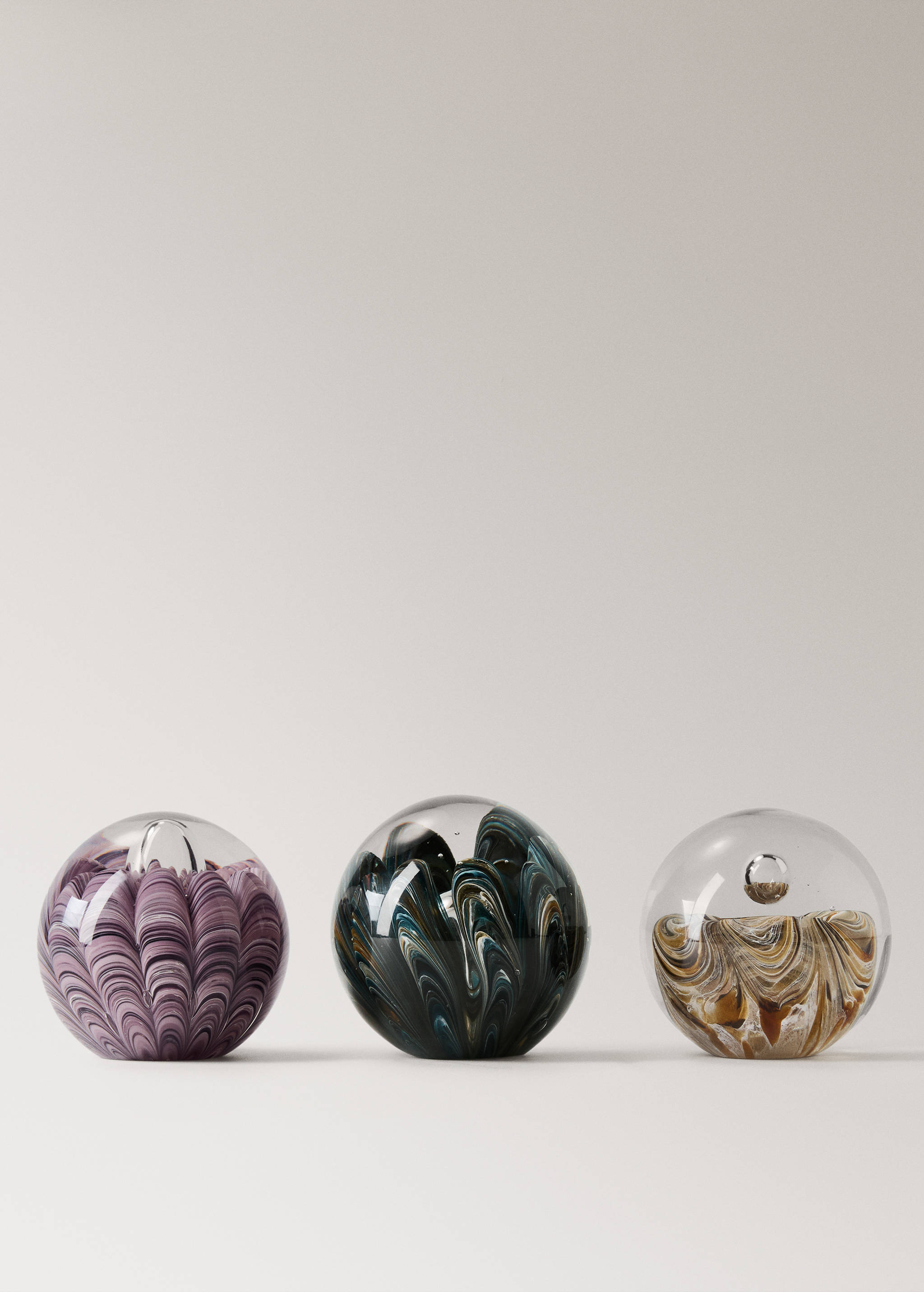 Decorative bubble-glass sphere - Details of the article 3