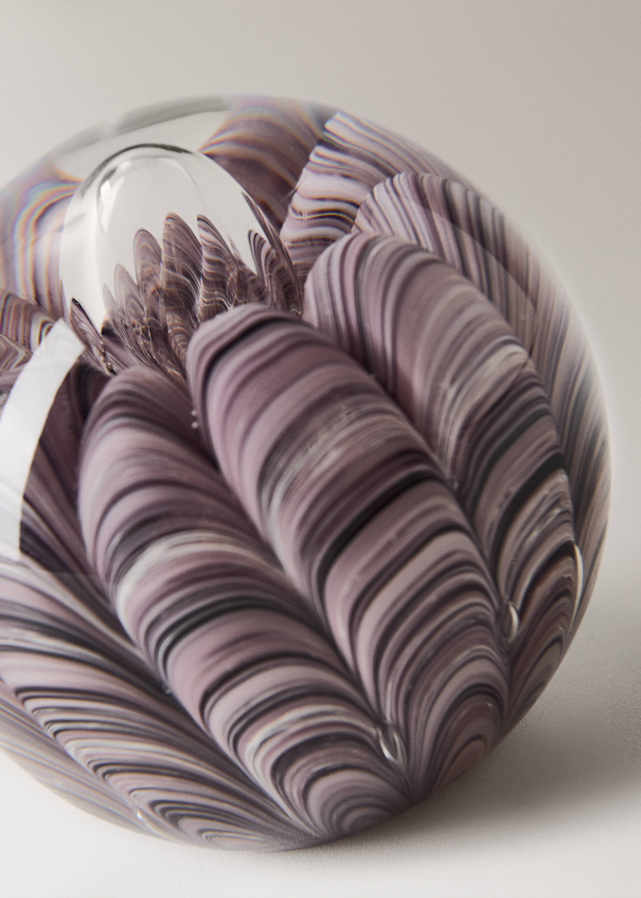 Bola decorativa vidrio burbujas - Detalle del artículo 2