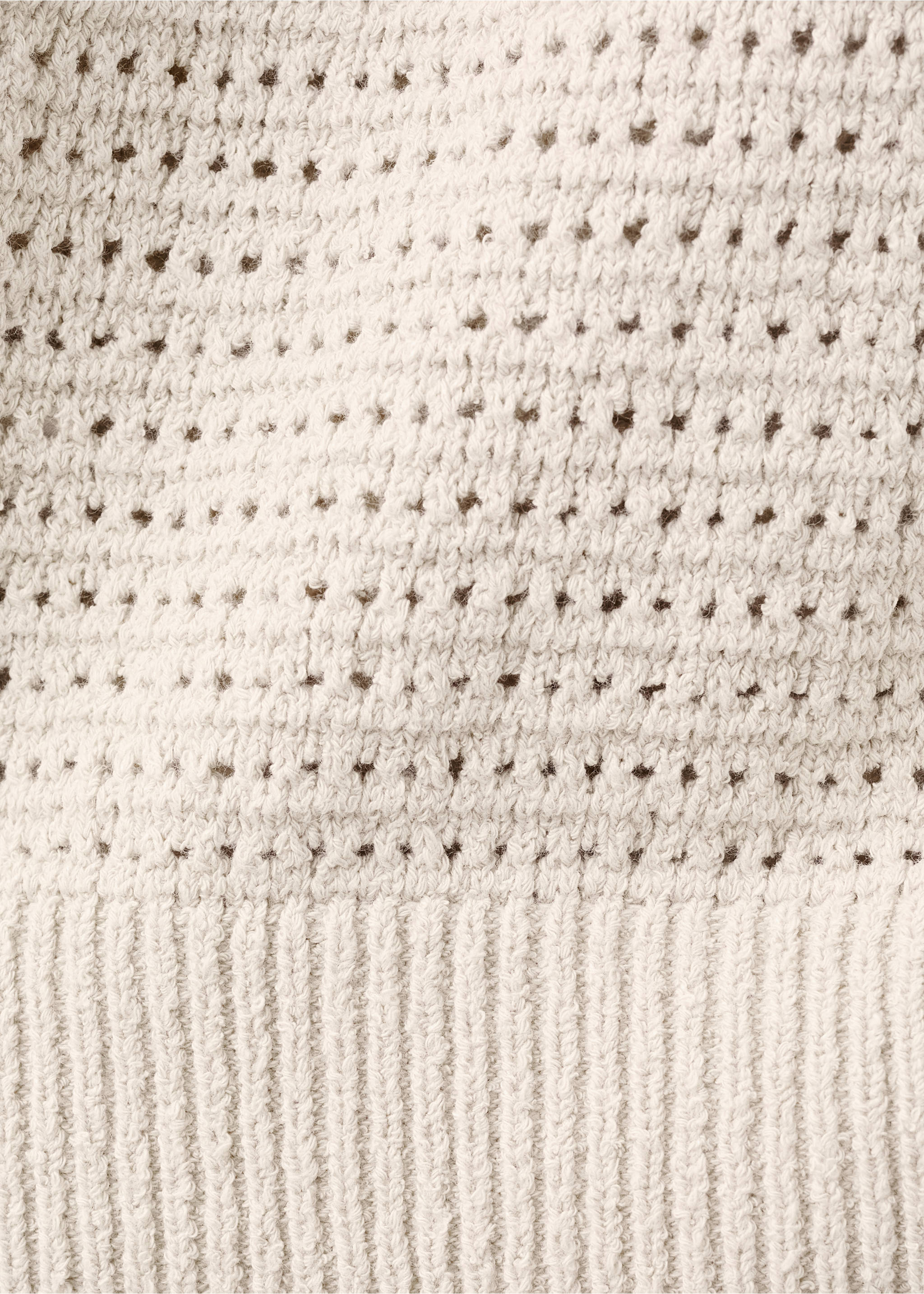 Chemise maille ajourée - Détail de l'article 0, Beige. Ref: 17052930-00.