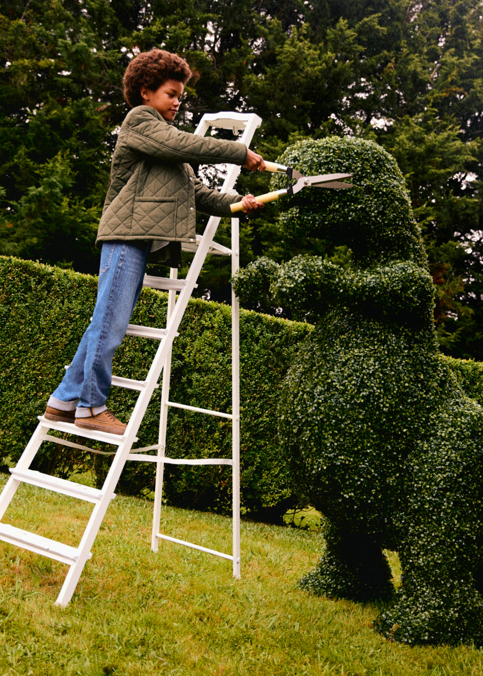 Quilted anorak with shirt collar - Details of the article 5