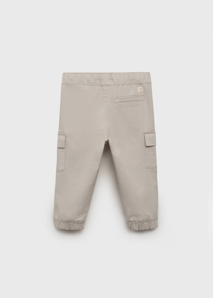 Cotton cargo trousers - thumbnail 2