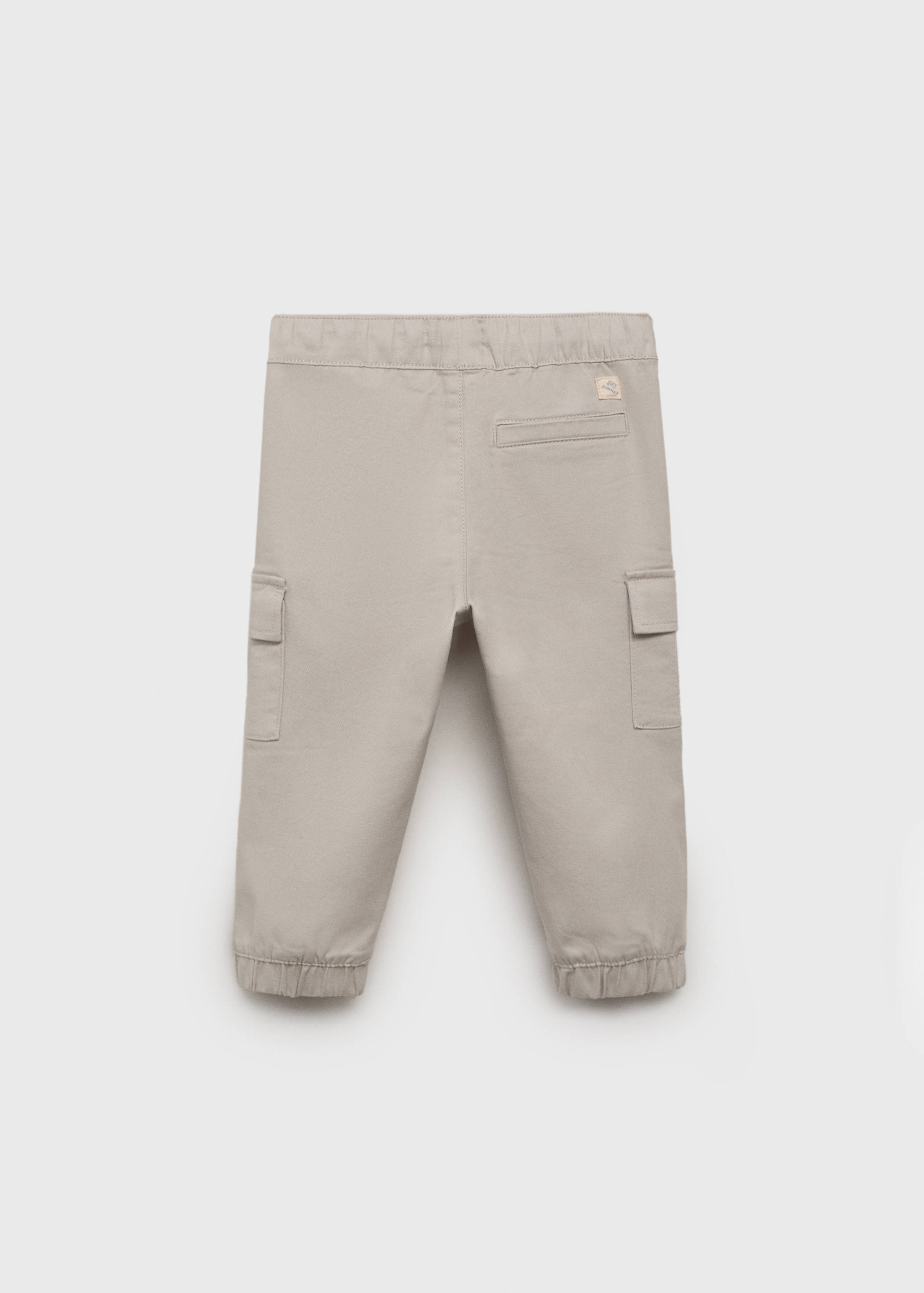 Cotton cargo pants - Reverse of the article
