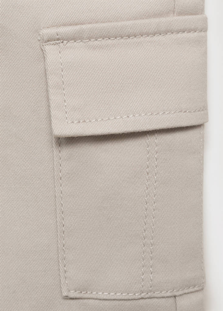 Cotton cargo trousers - thumbnail 4