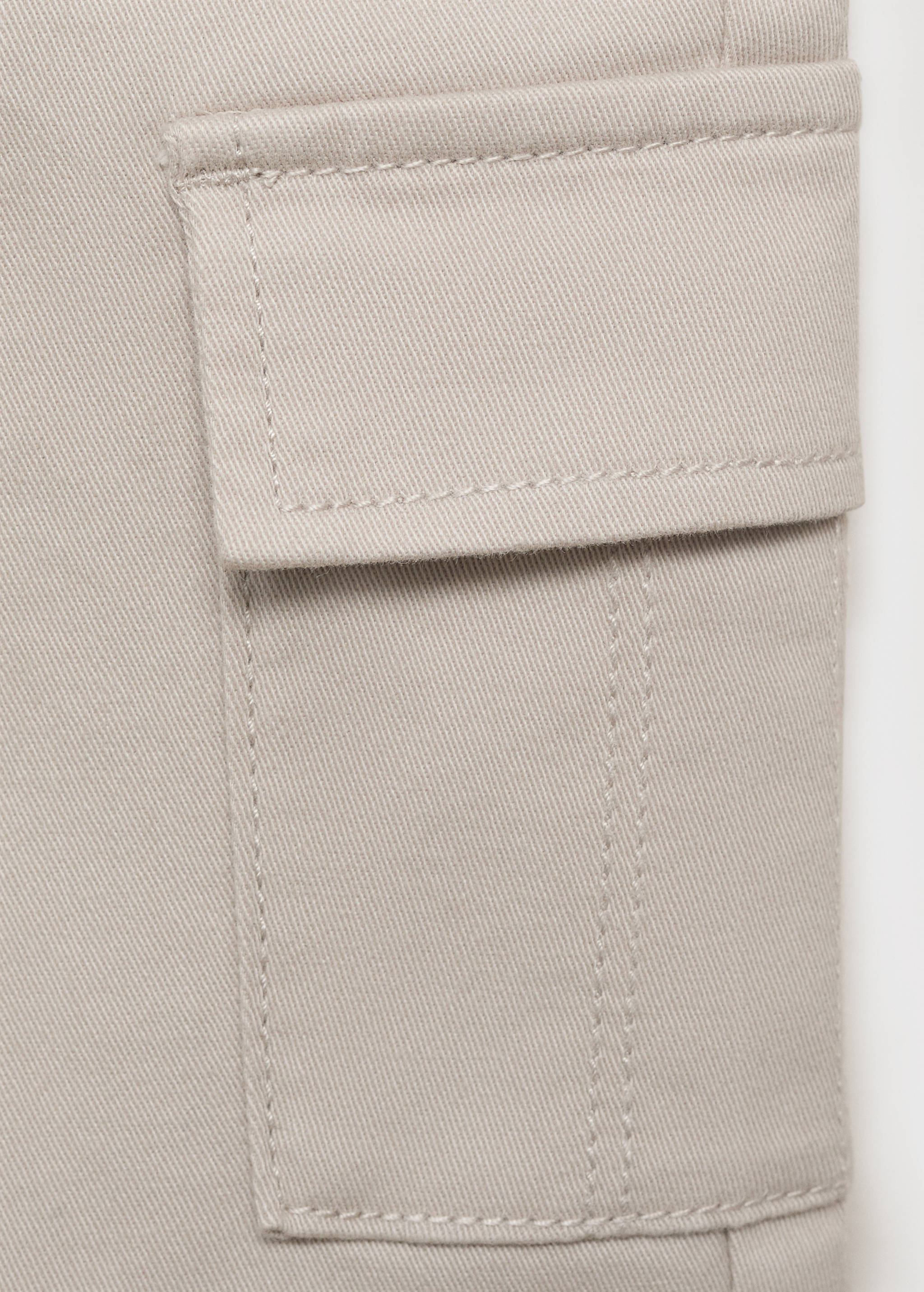 Cotton cargo pants - Details of the article 8