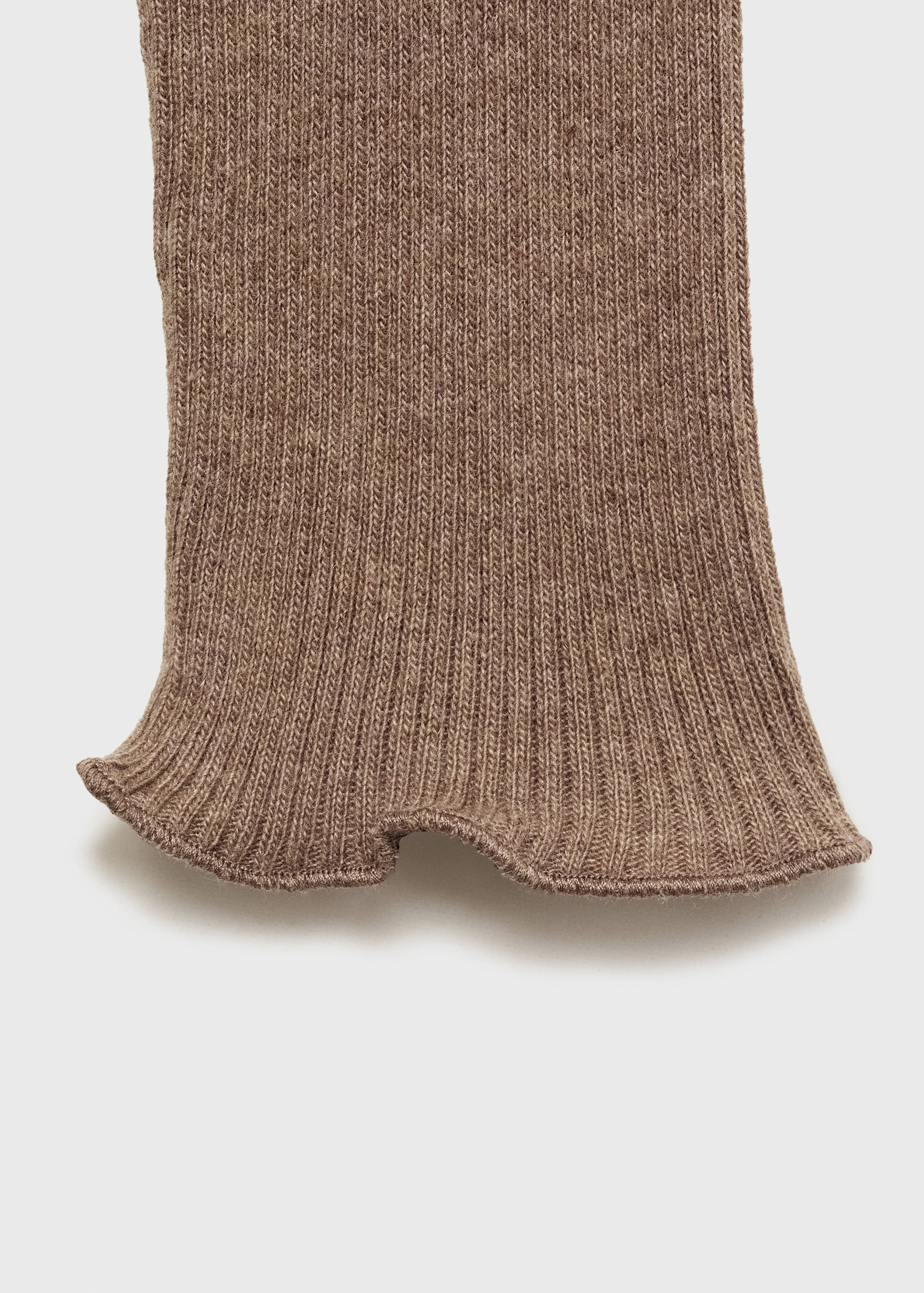 Ribbed knit cardigan - Details of the article 0