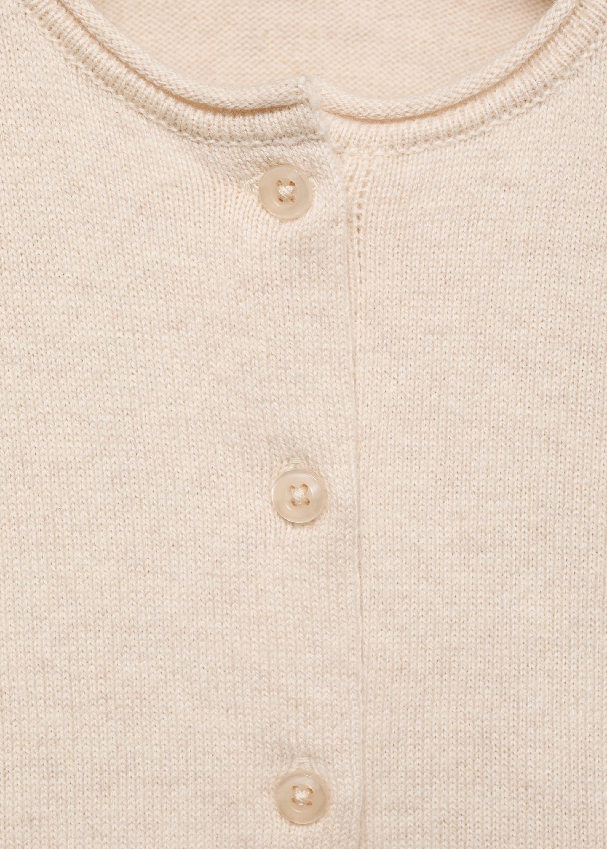 Knitted button cardigan - Details of the article 8