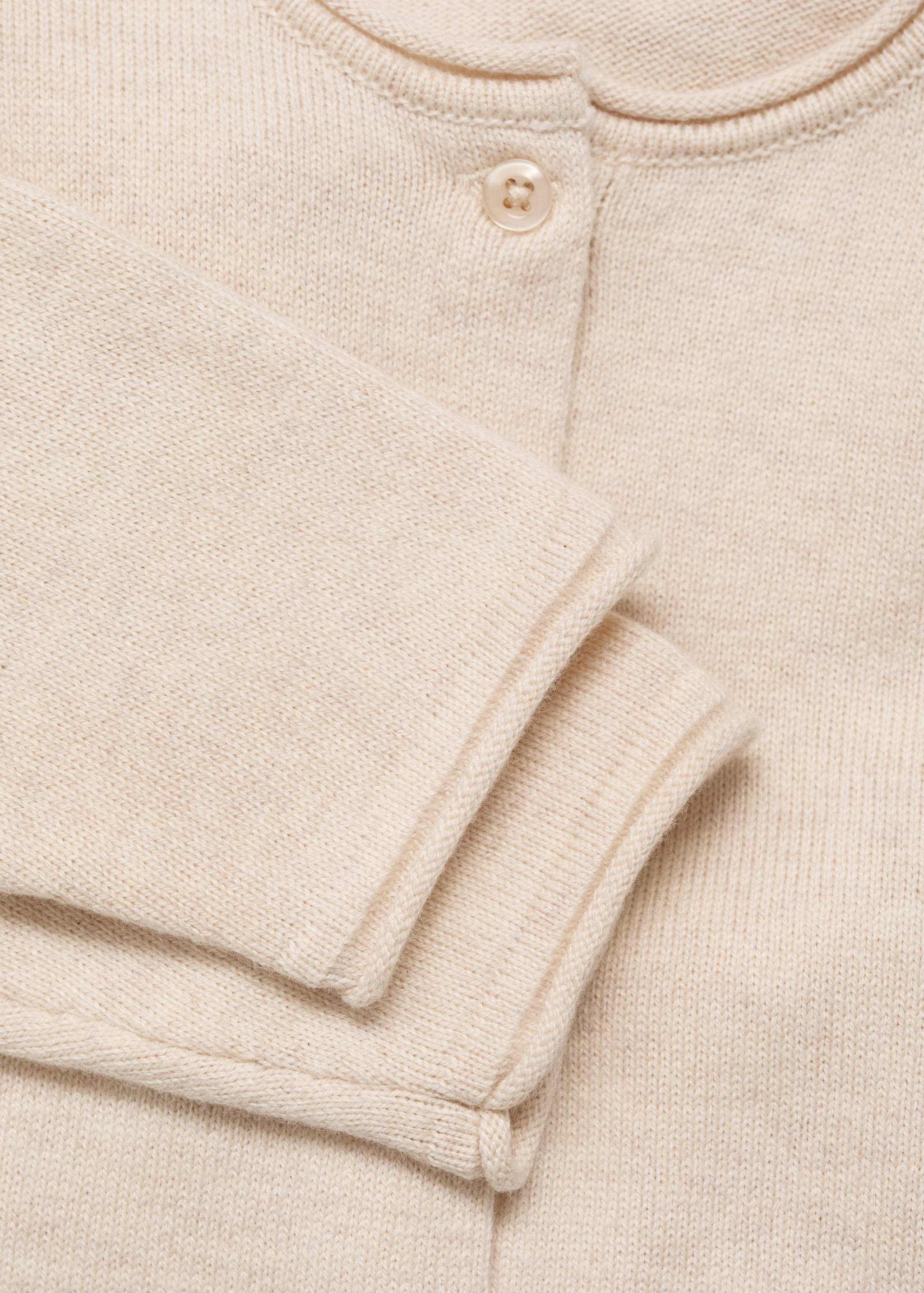 Knitted button cardigan - Details of the article 0