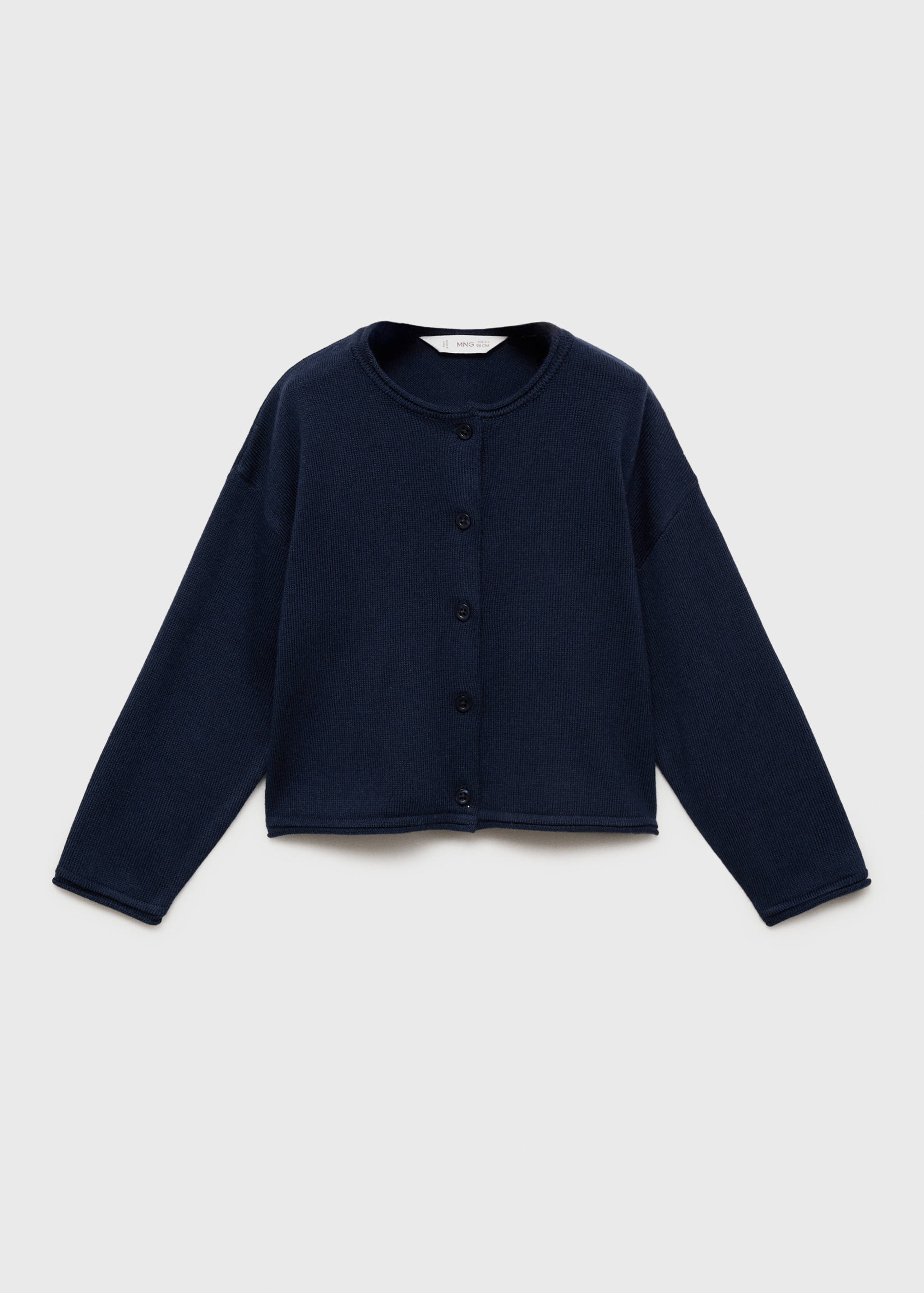 Knitted button cardigan - Article without model