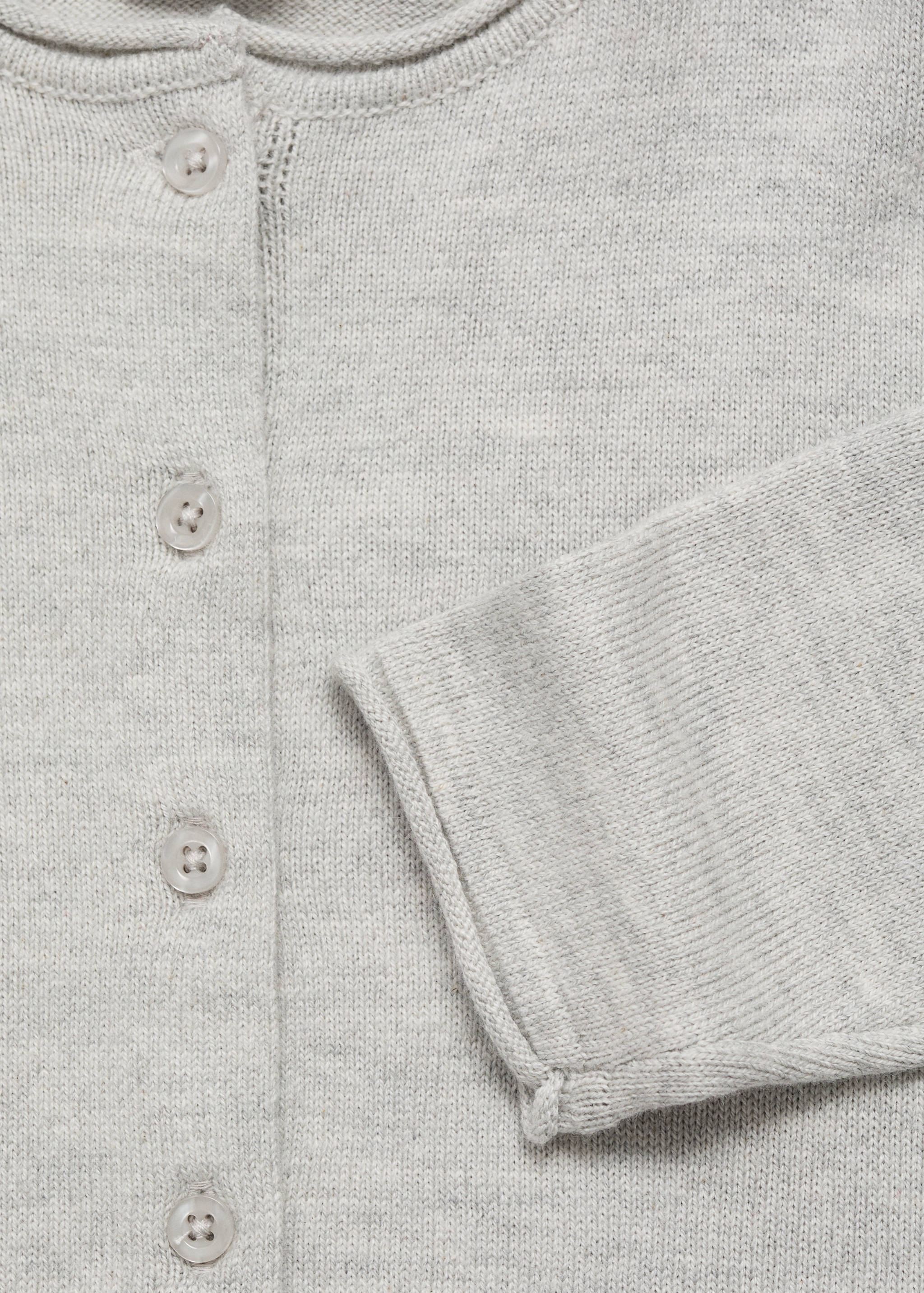 Knitted button cardigan - Details of the article 0