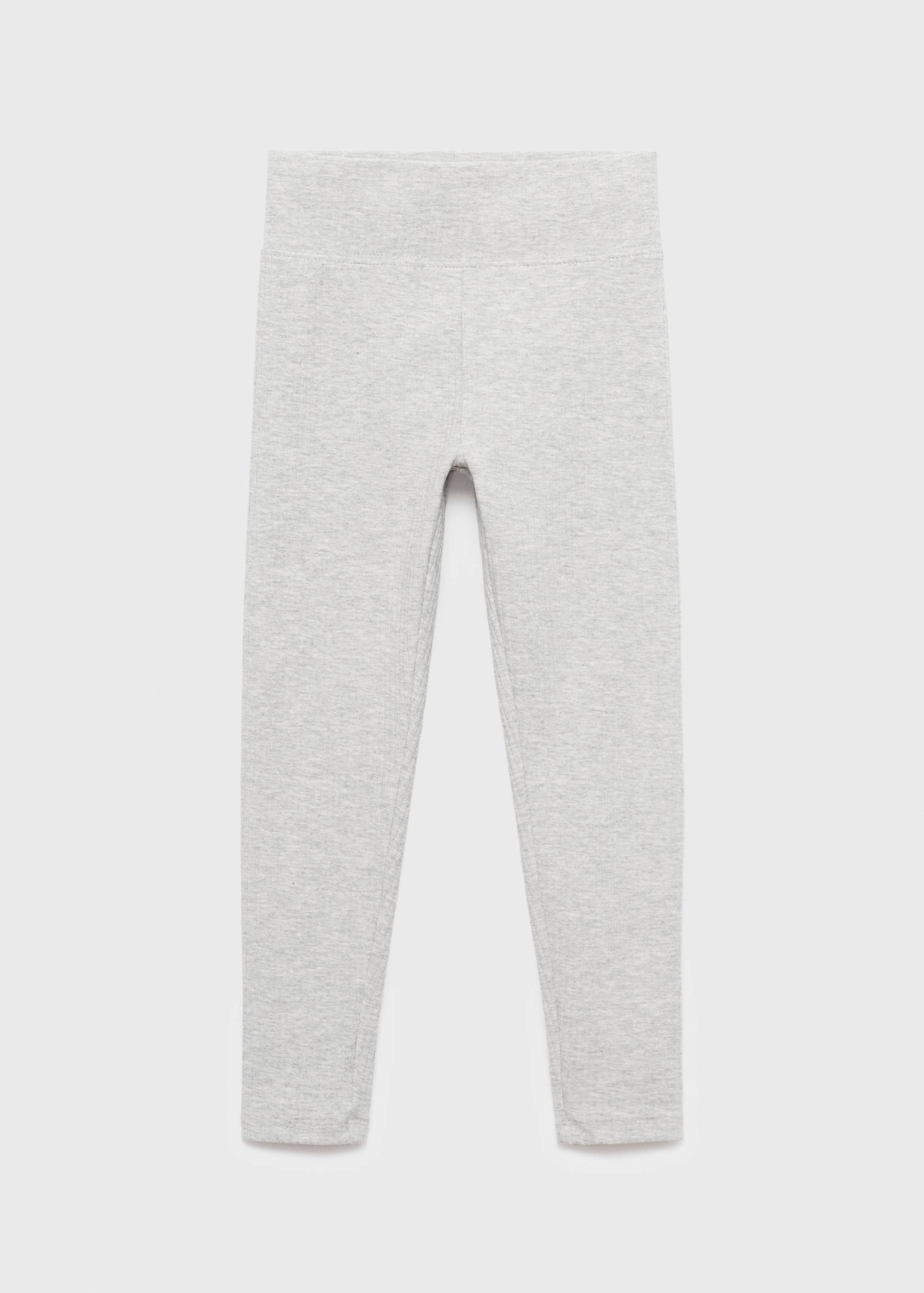 Legging maille côtelée coton - Article sans modèle