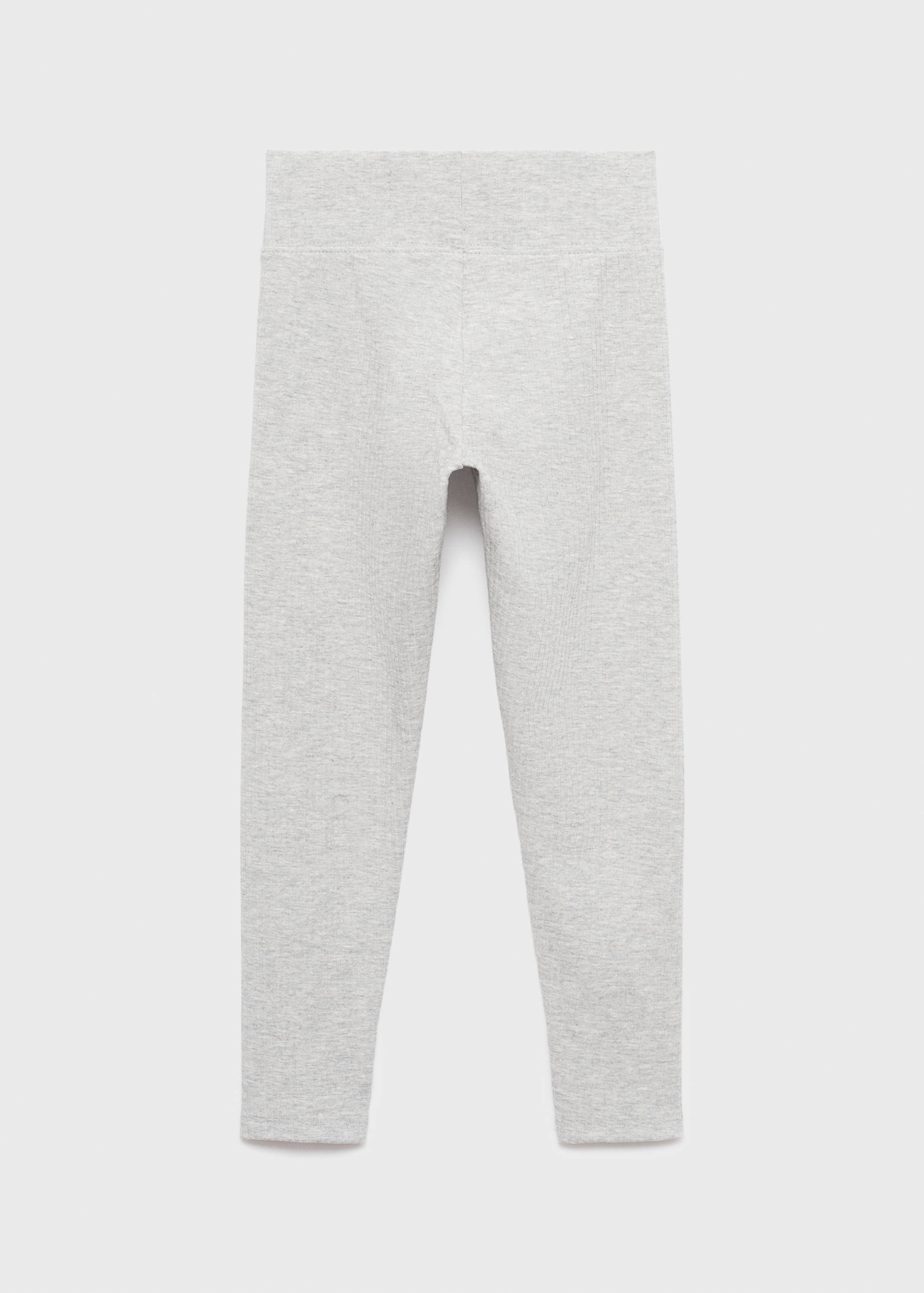 Legging maille côtelée coton - Verso de l’article