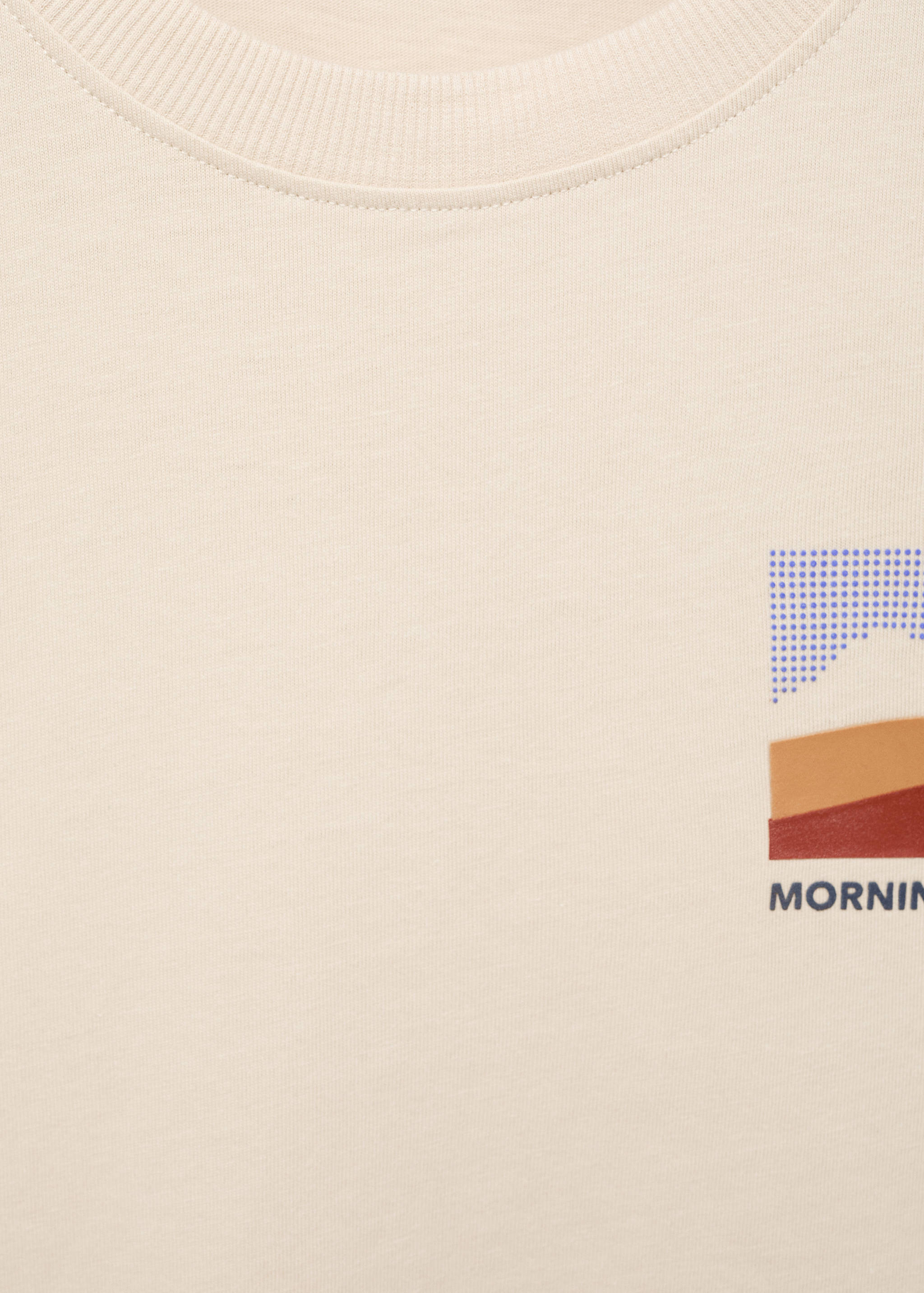 Short-sleeved printed t-shirt - Details of the article 8